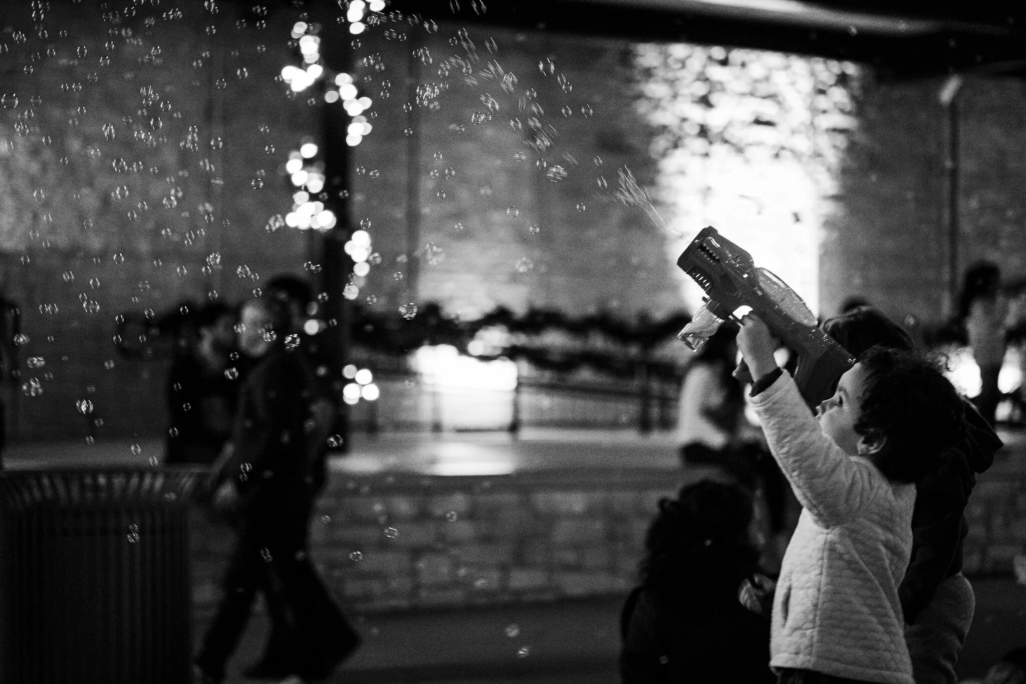 Bubbles in the Night