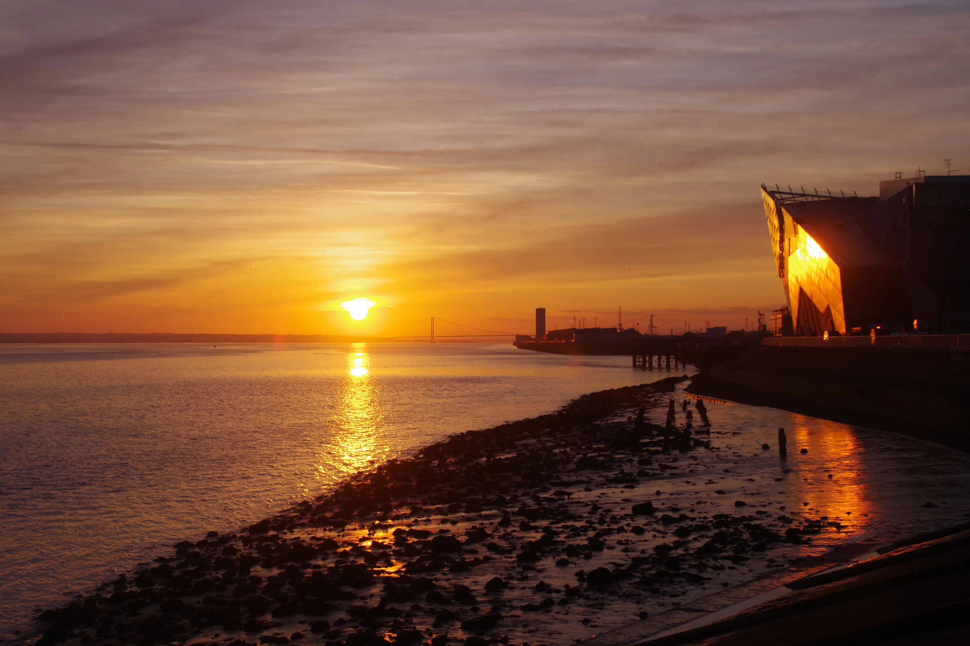 Humber sunset