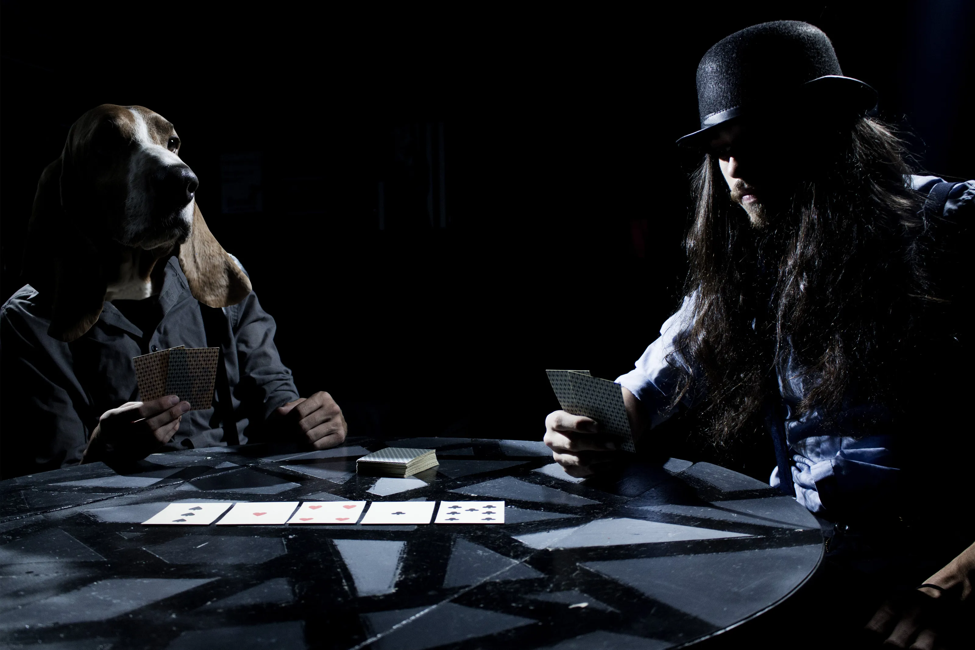 Card Game by Moonlight