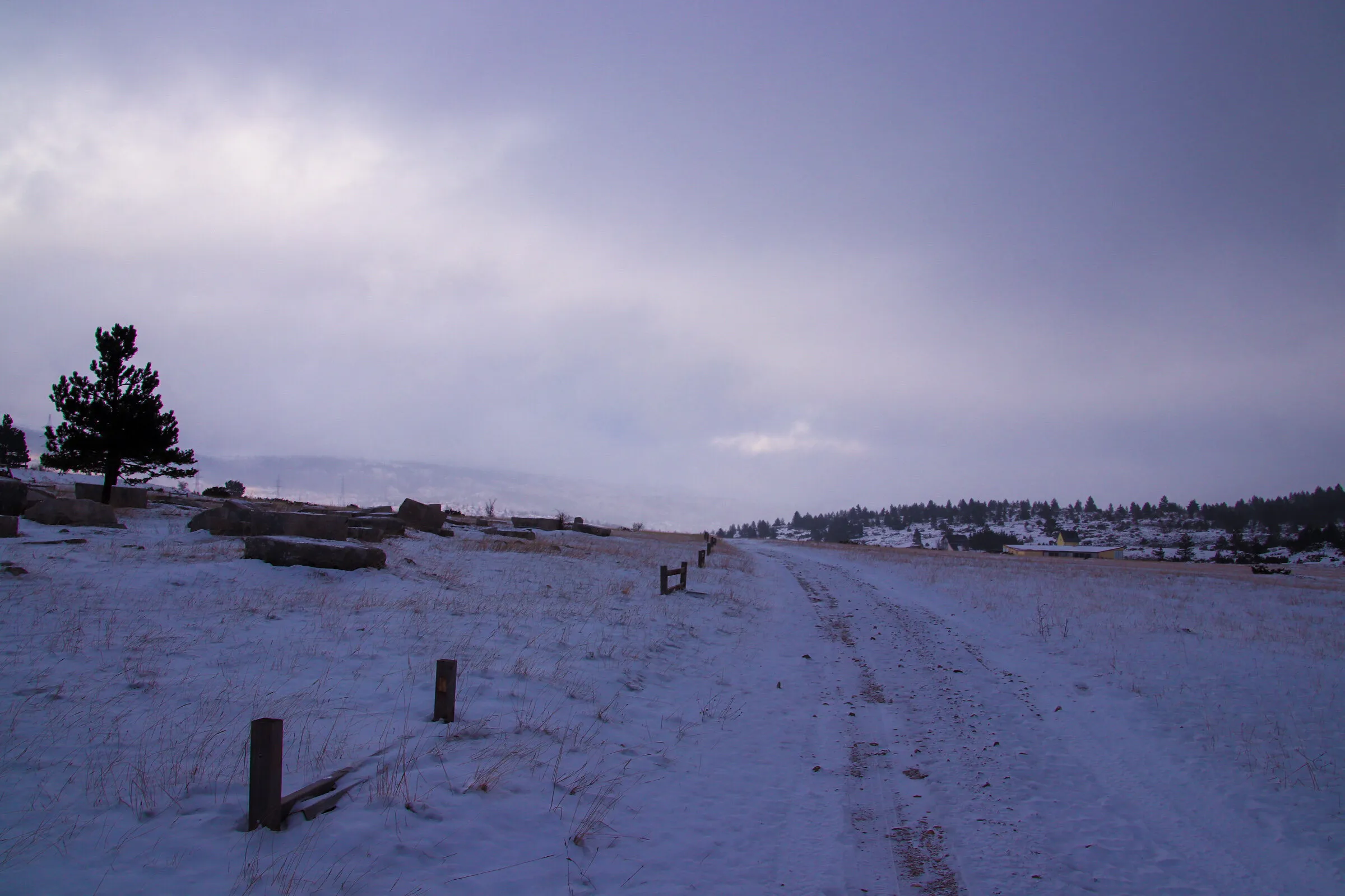 Snowy mountain