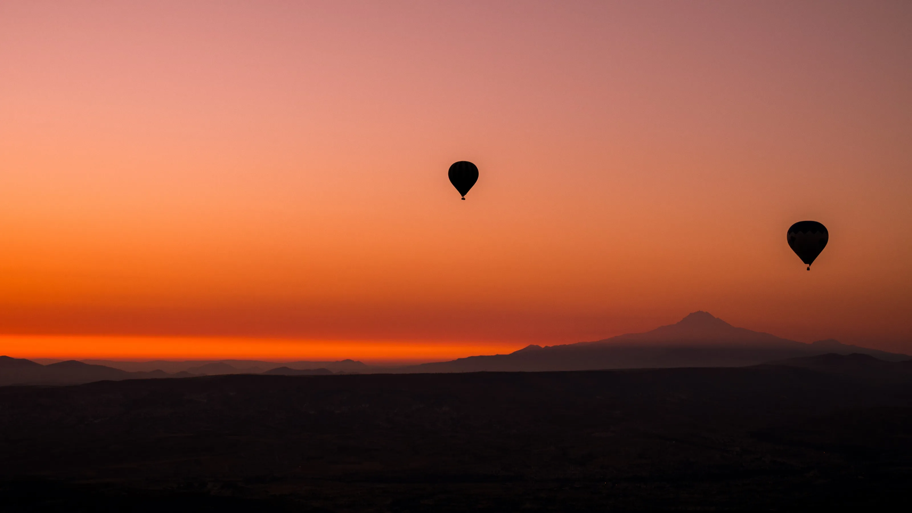 Balloons in the morning