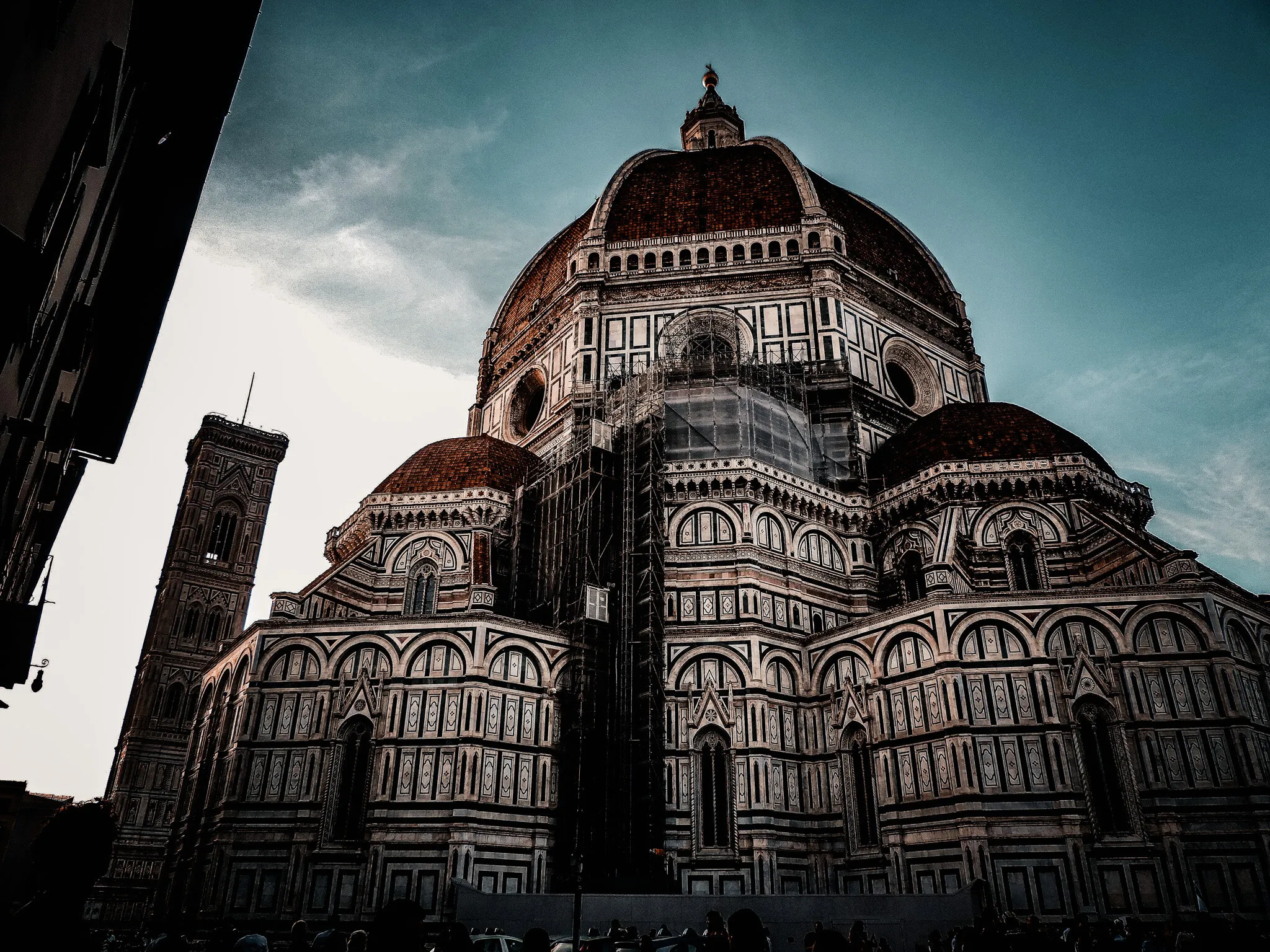 The Duomo gothic style marble cathedral Florence