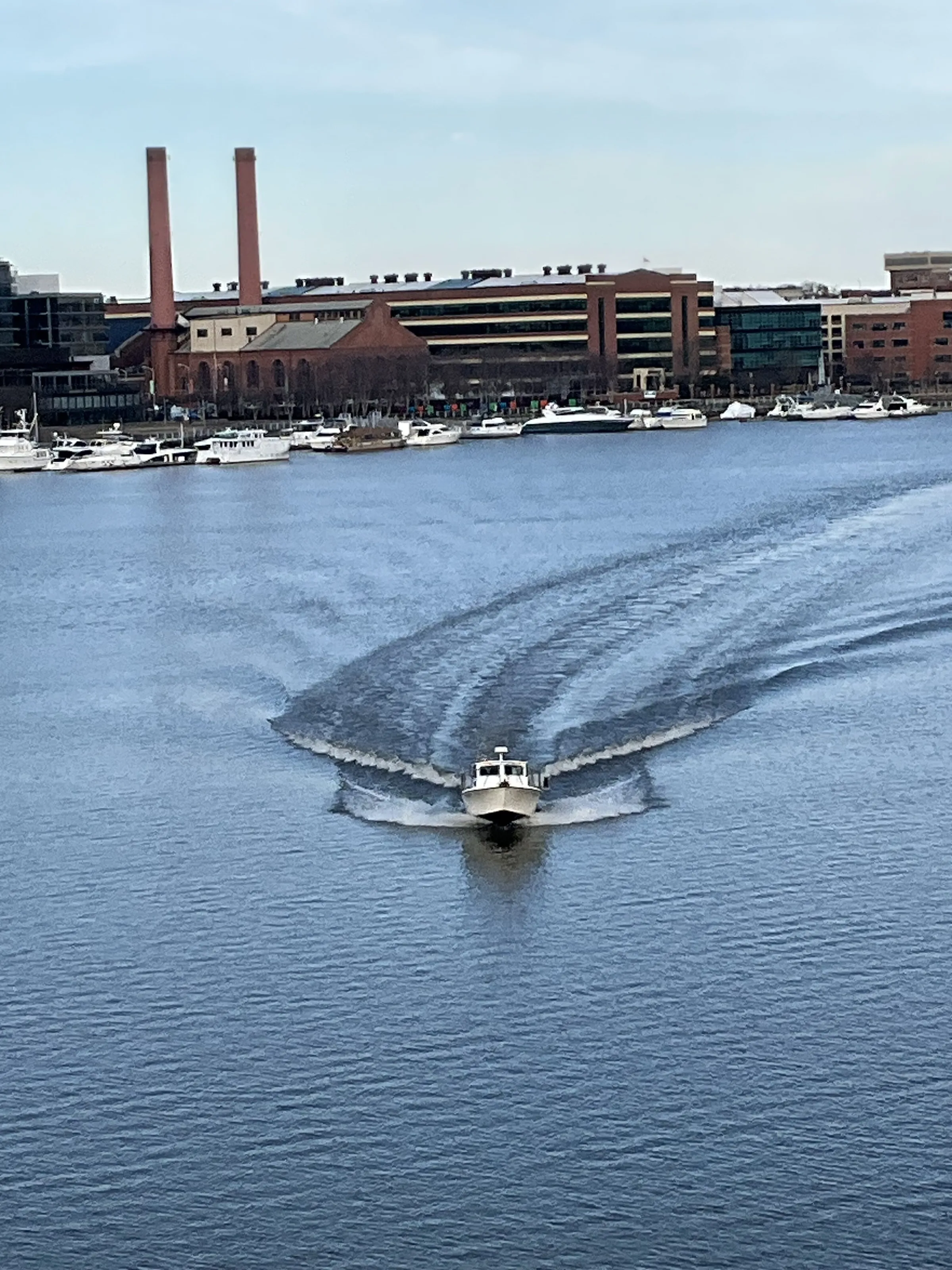 Boat on the Anacostia River