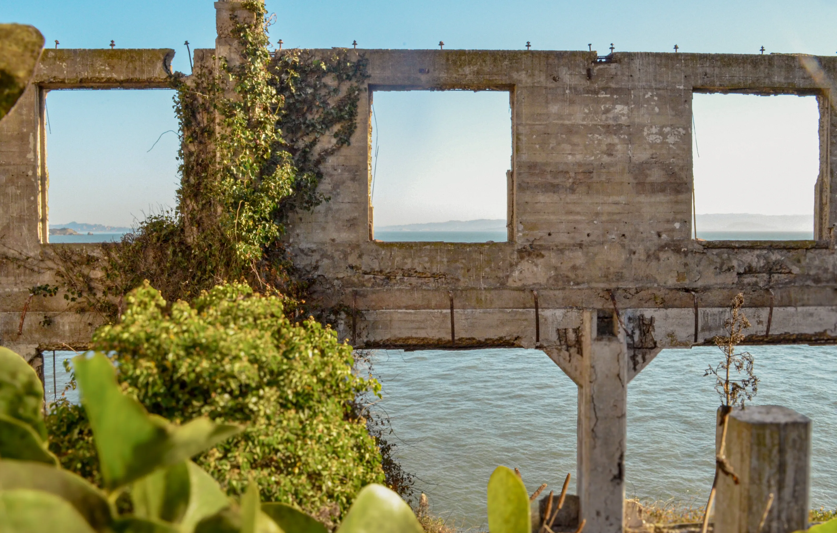 Alcatraz ruin