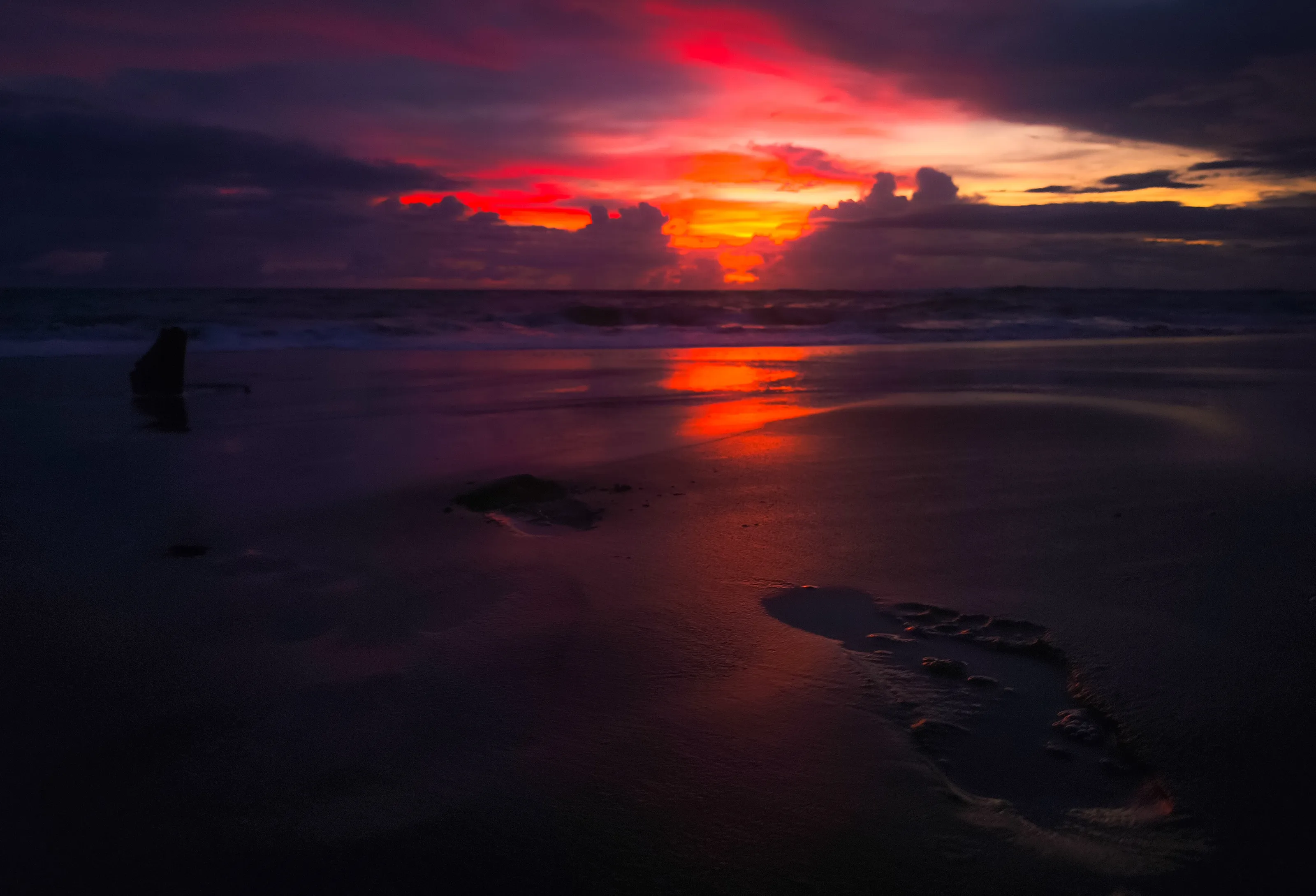 Red sunset