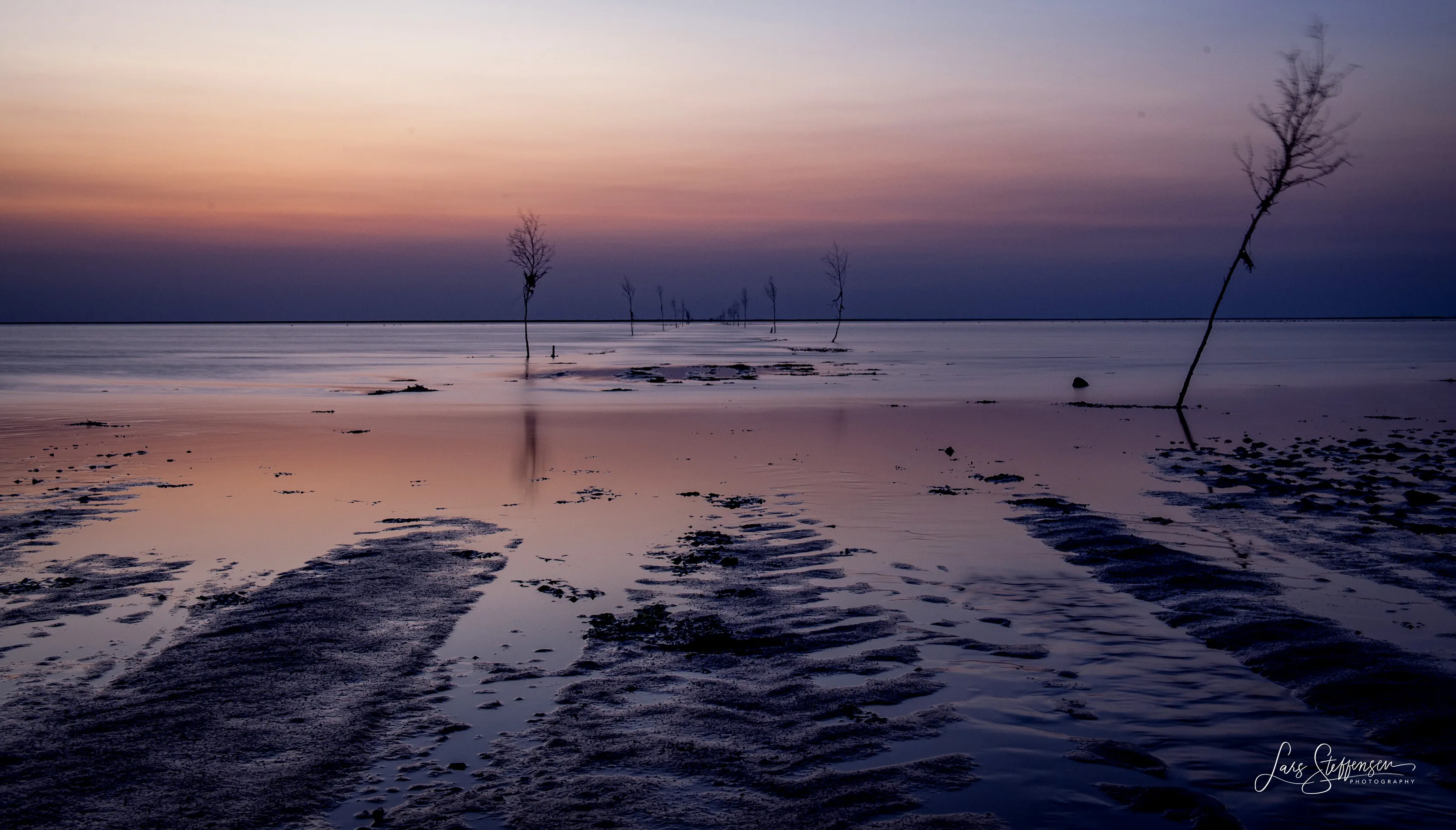 Near by blue hour