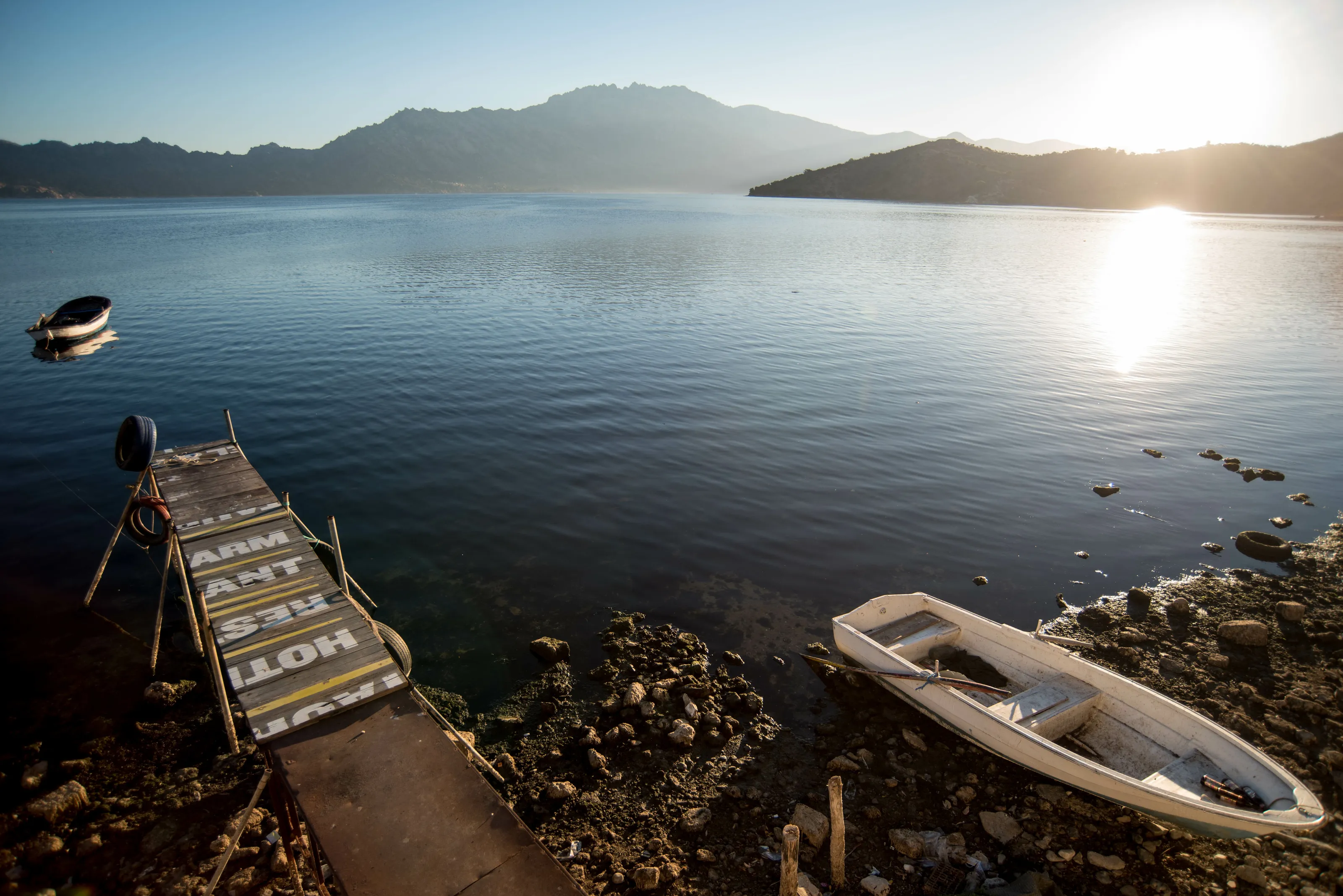 Lake Bafa, Turkey
