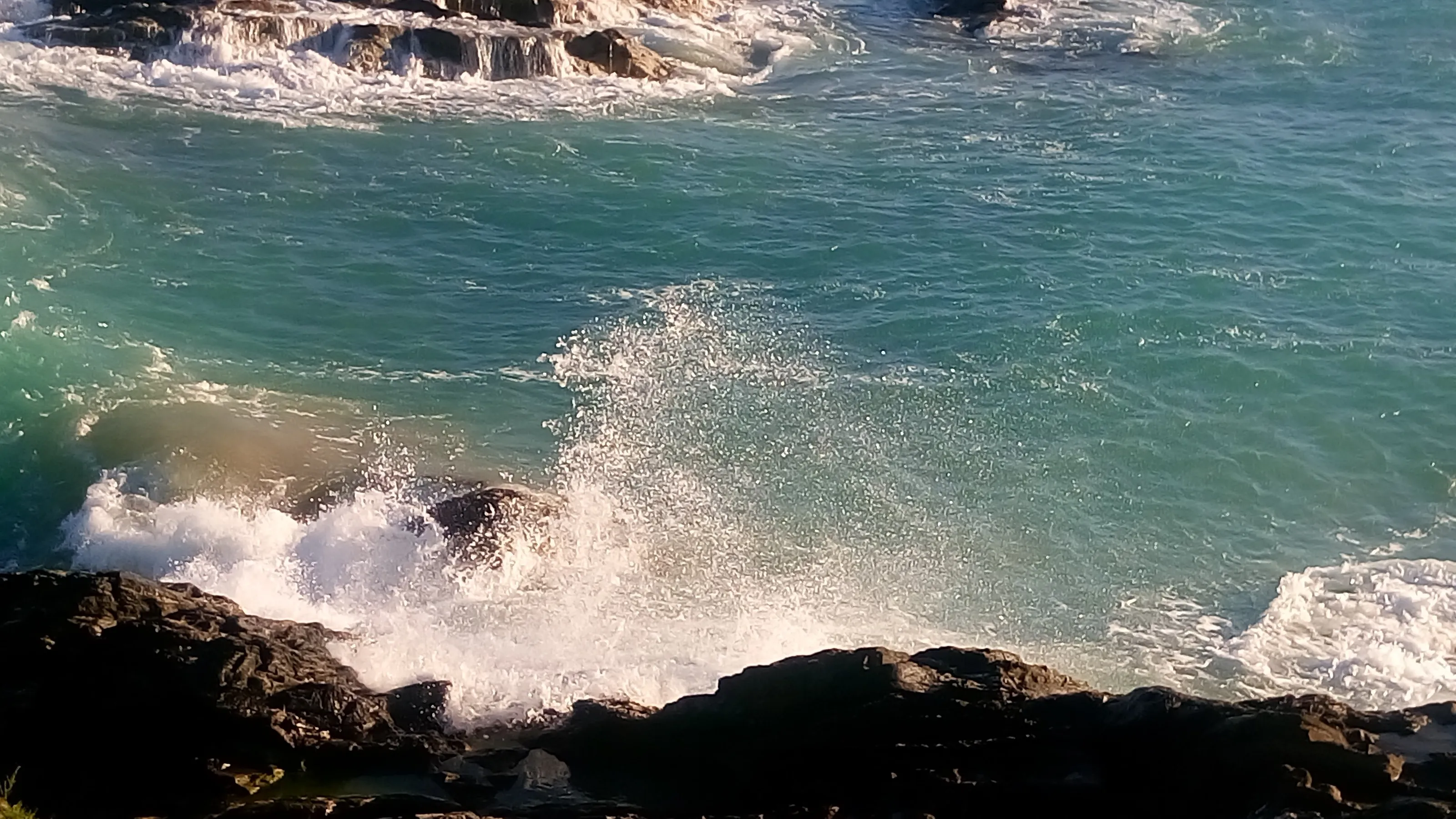 Rough sea