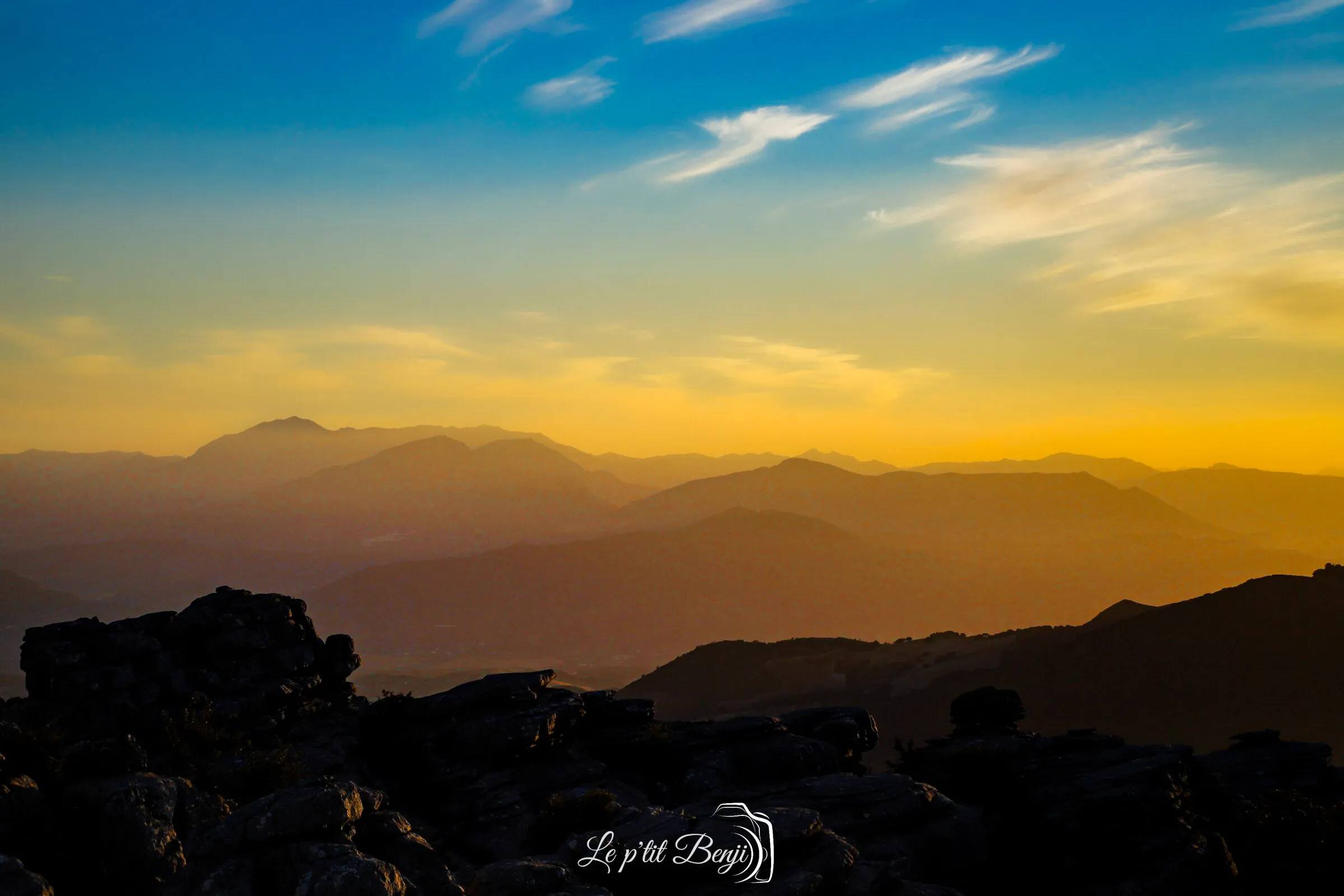 Sun beam montain