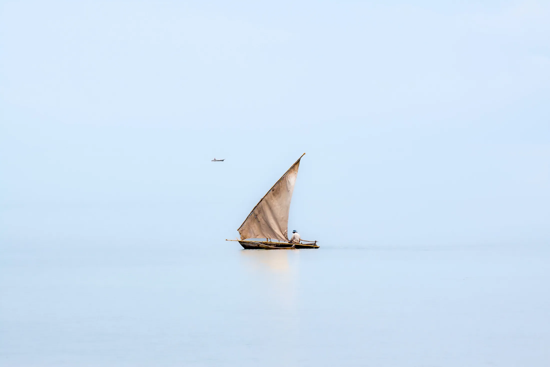 Fishermen at Lazy lagoon, Tanzania