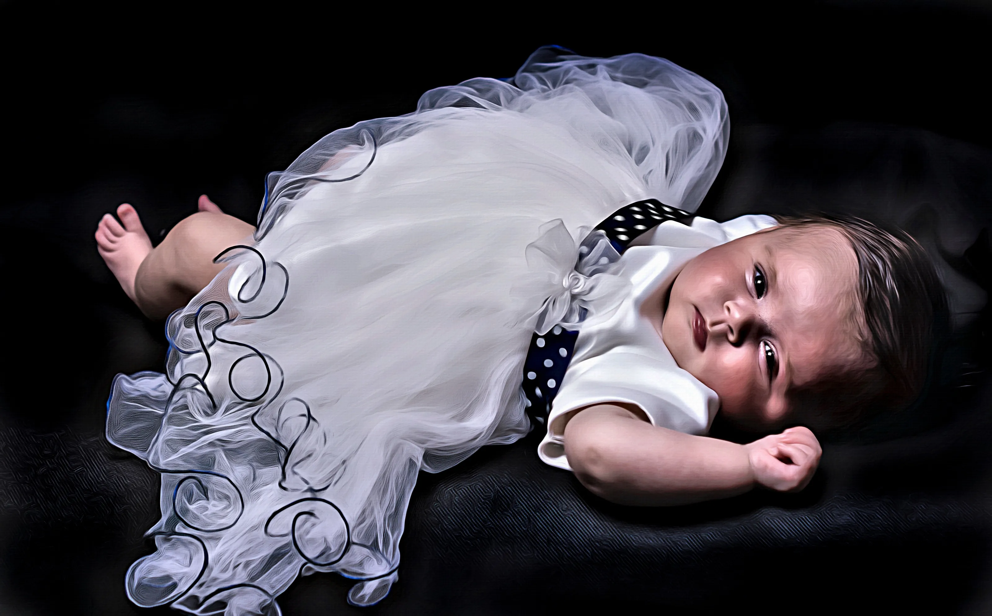 Rendered portrait
