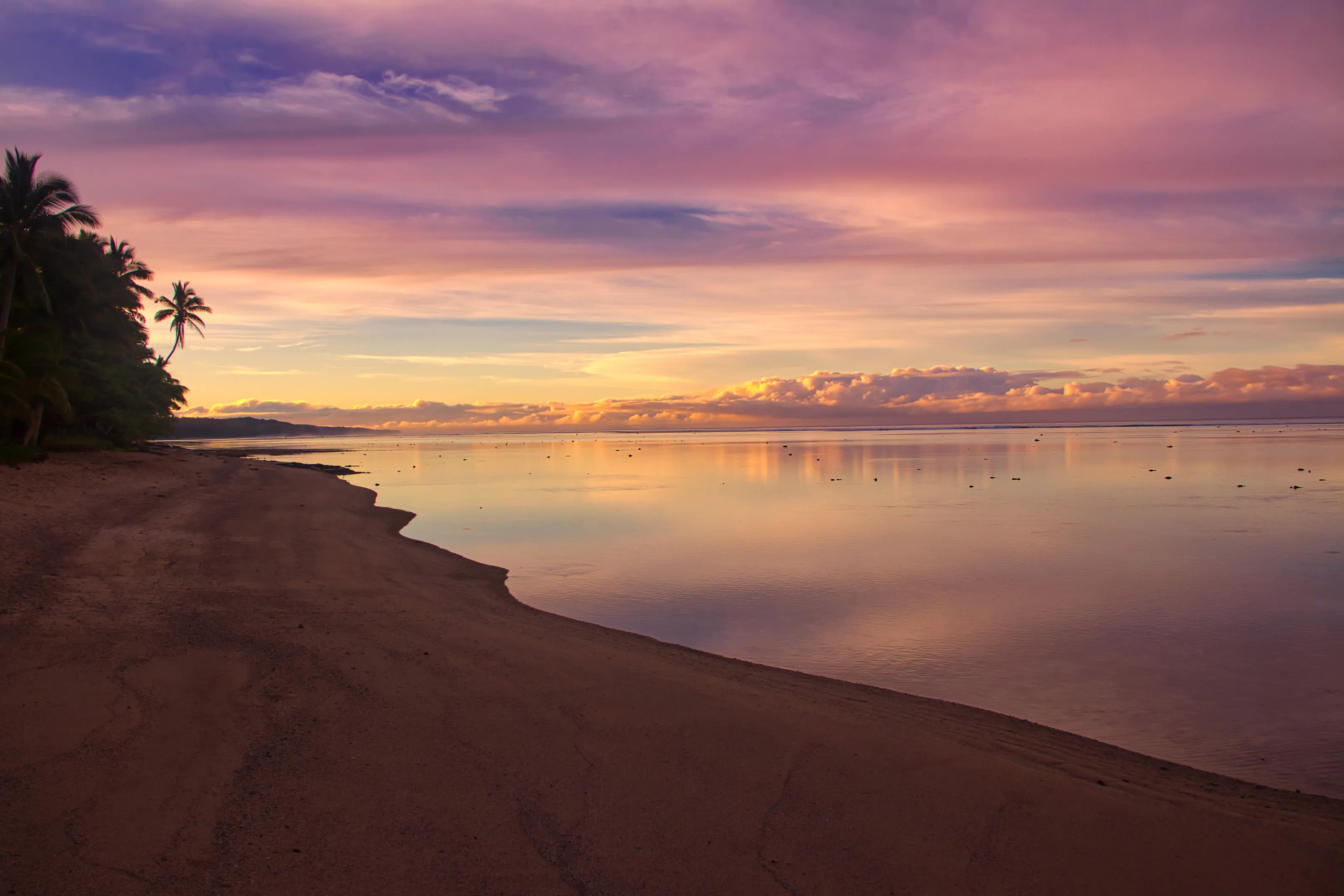 Tranquil sunset