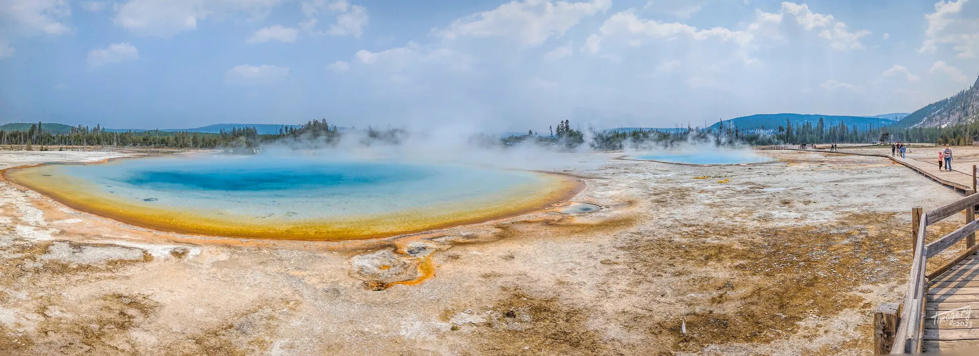 Sunset Lake/Black Sand Basin - Yellowstone National Park