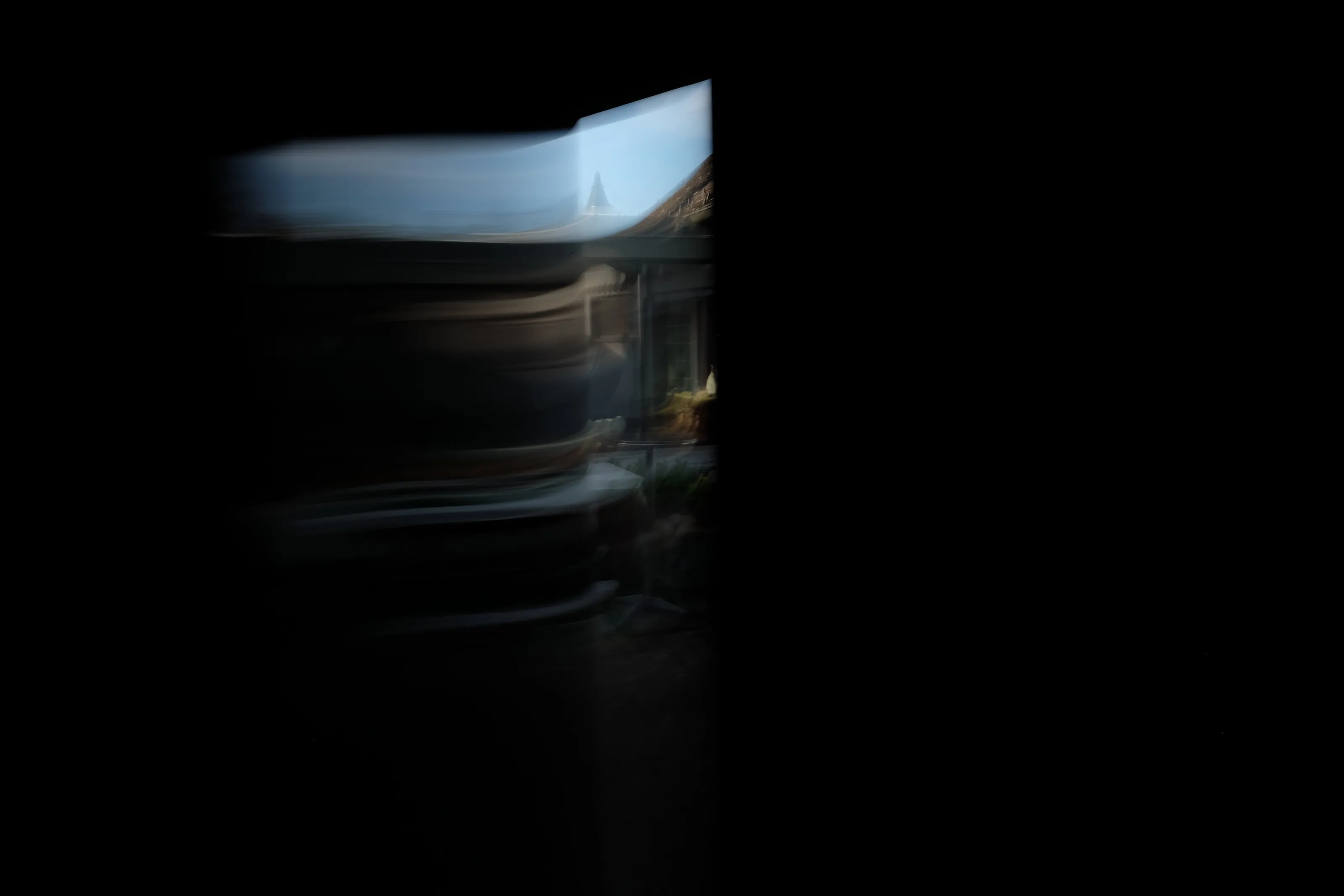 opening door