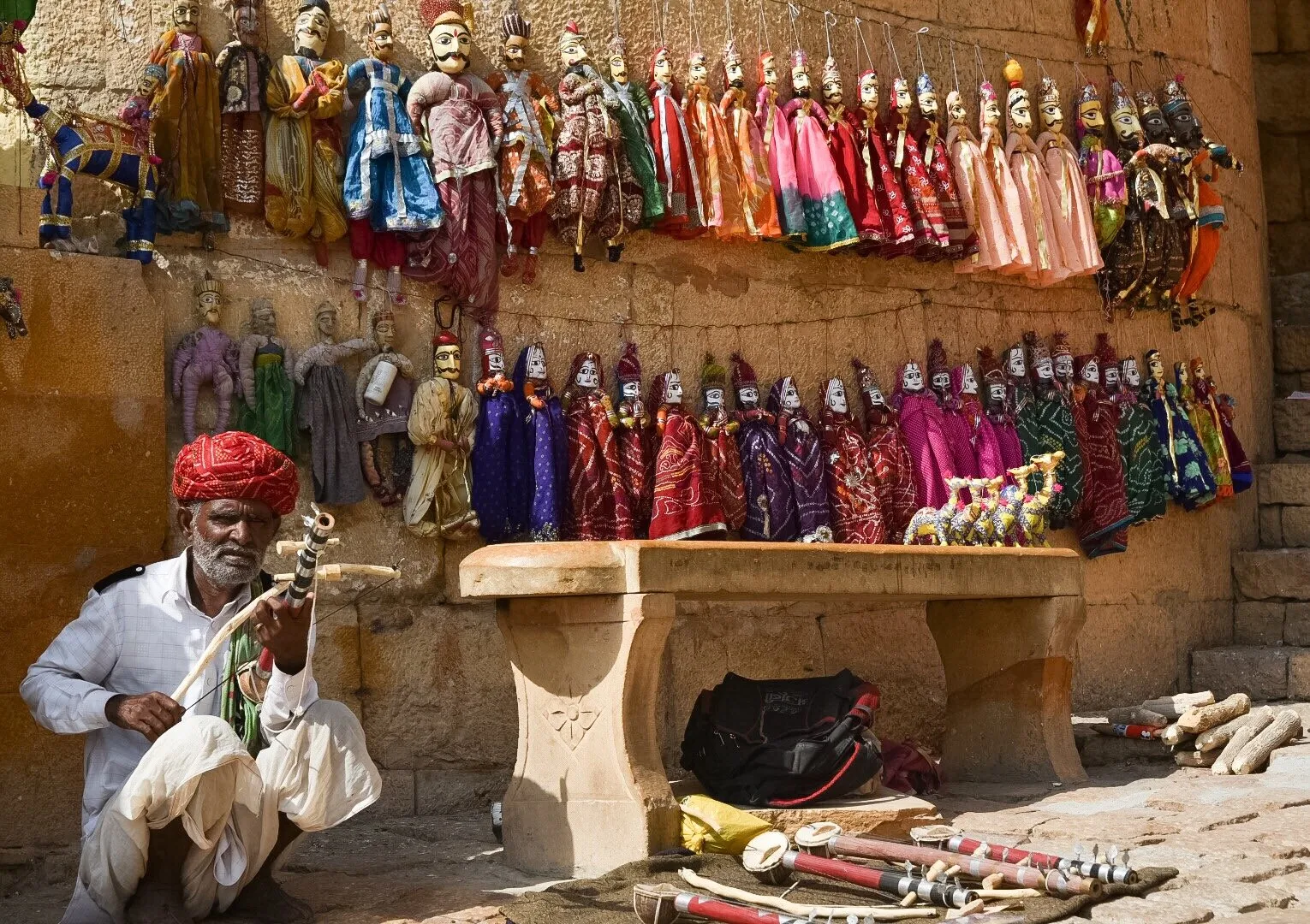 Puppets at Rajasthan