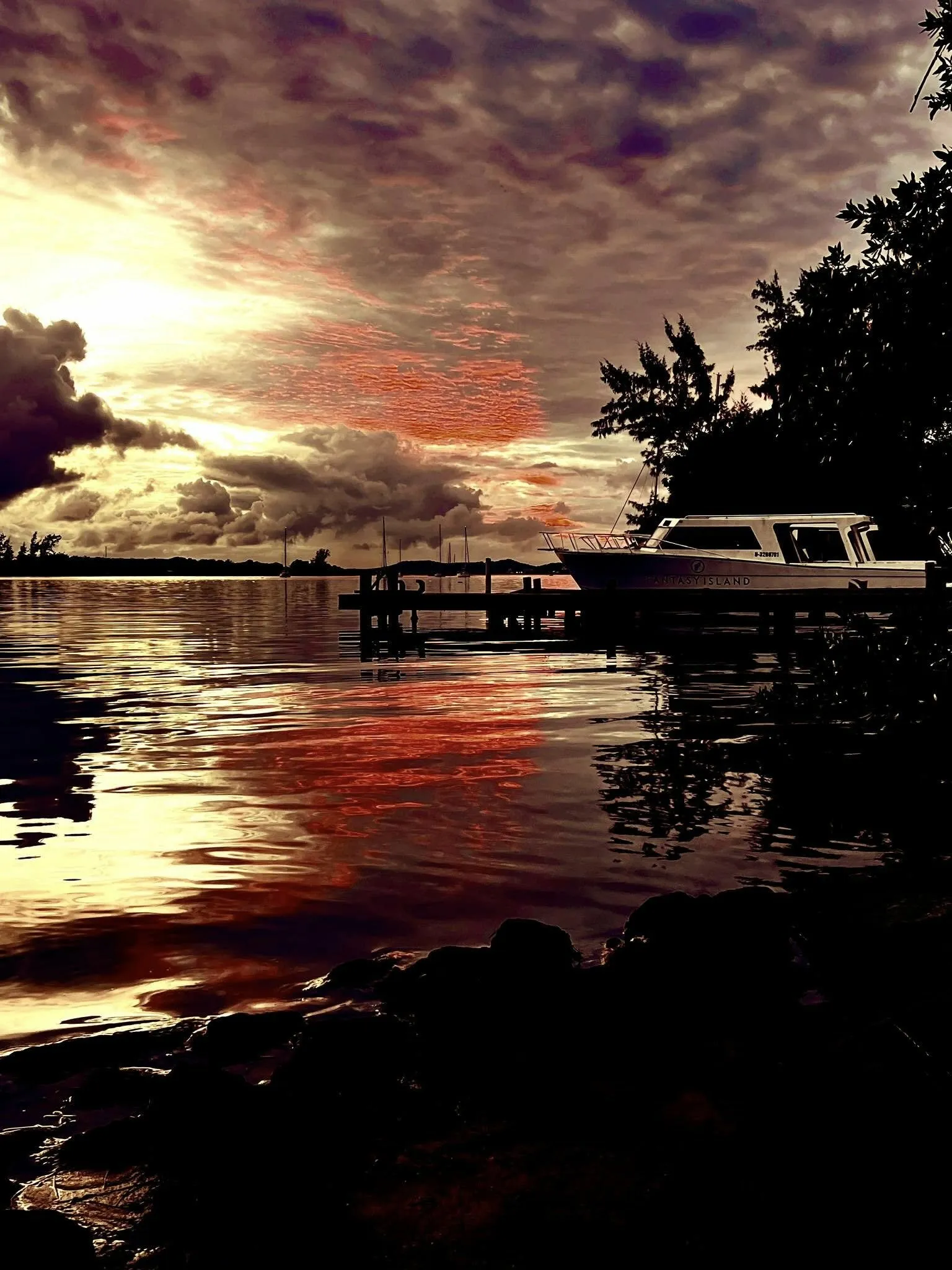 Sunsets in Honduras