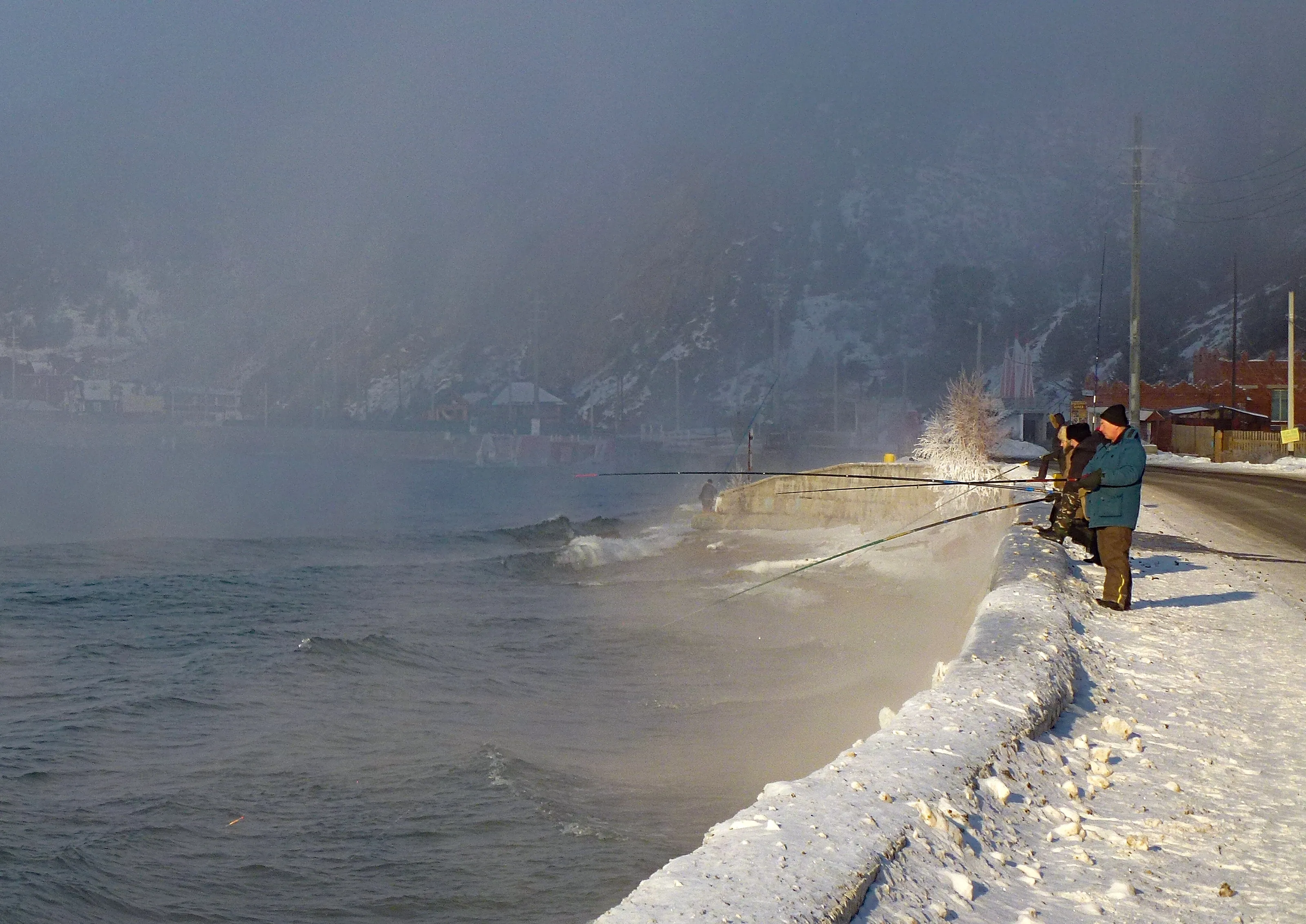Lake Baikal in December