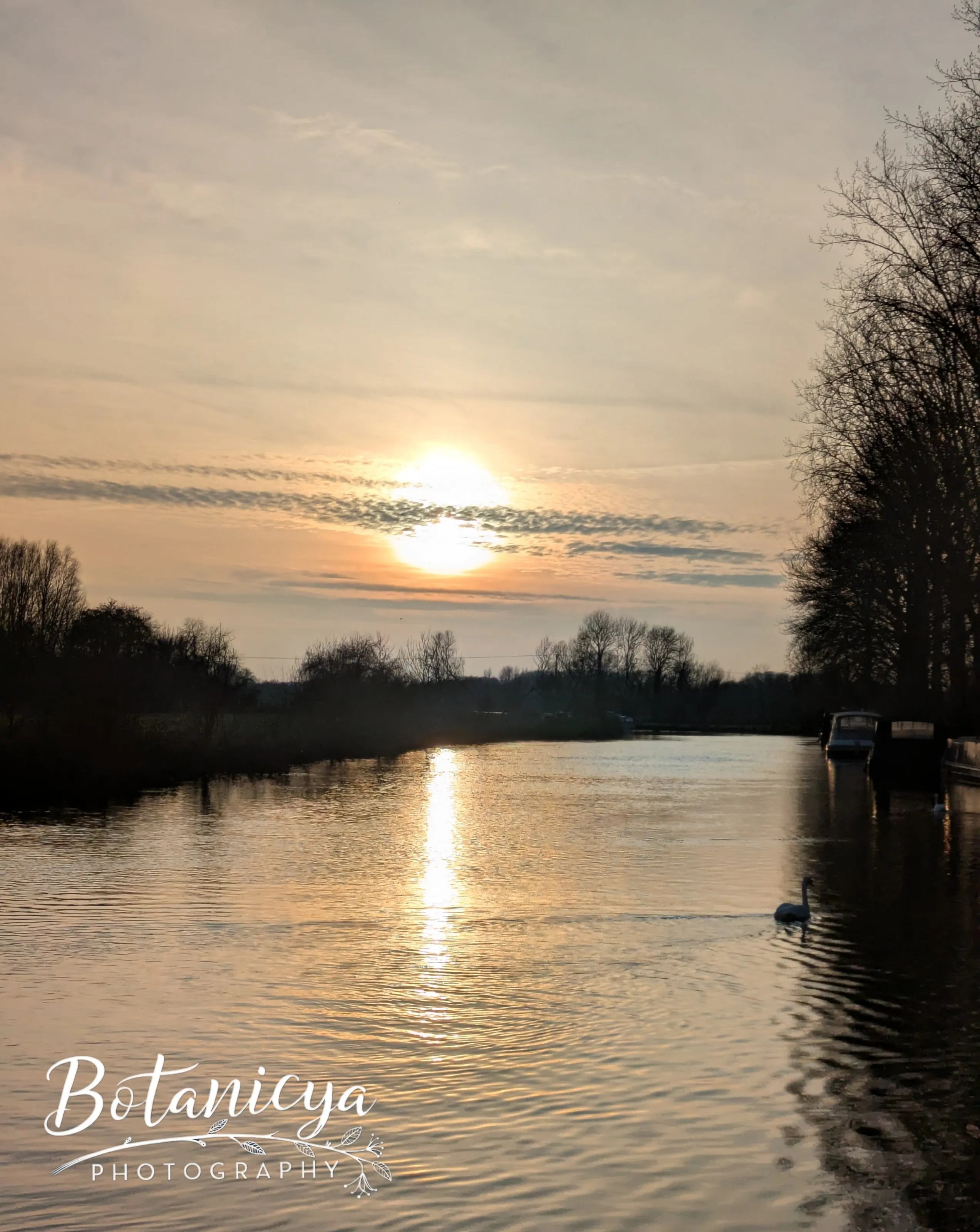 Sunset over the Thames