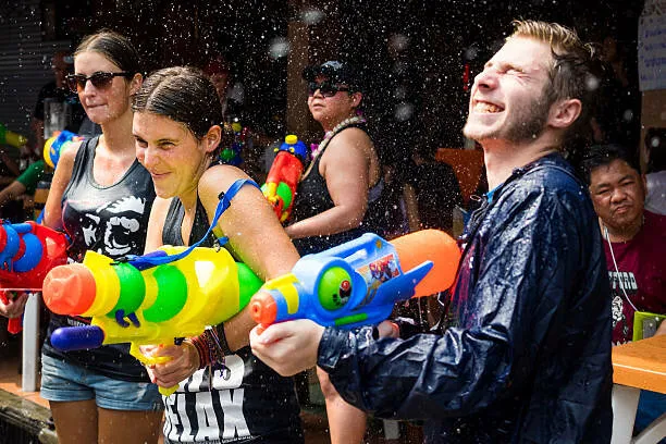 Songkran Tradition in Thailand