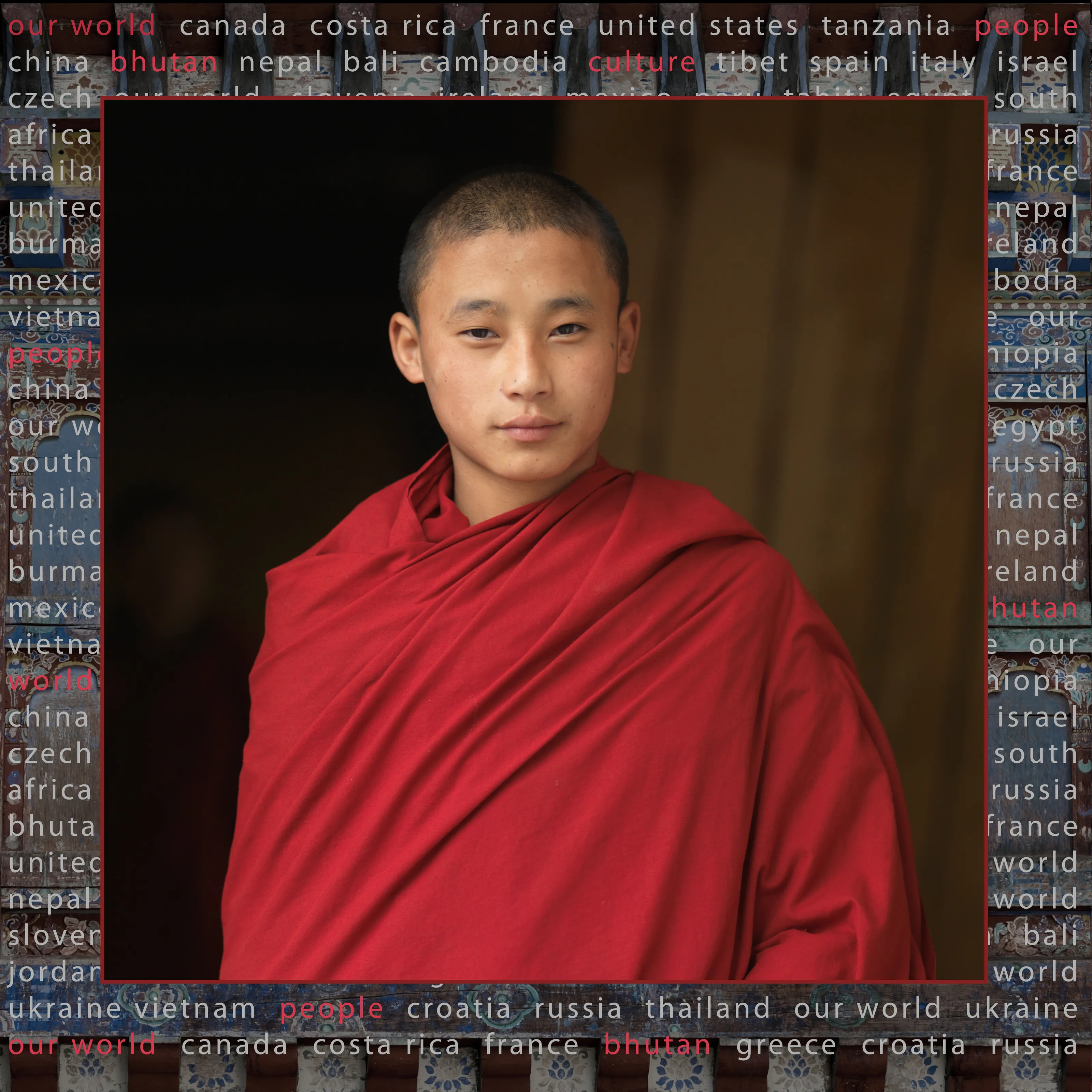 Young Monk Bhutan