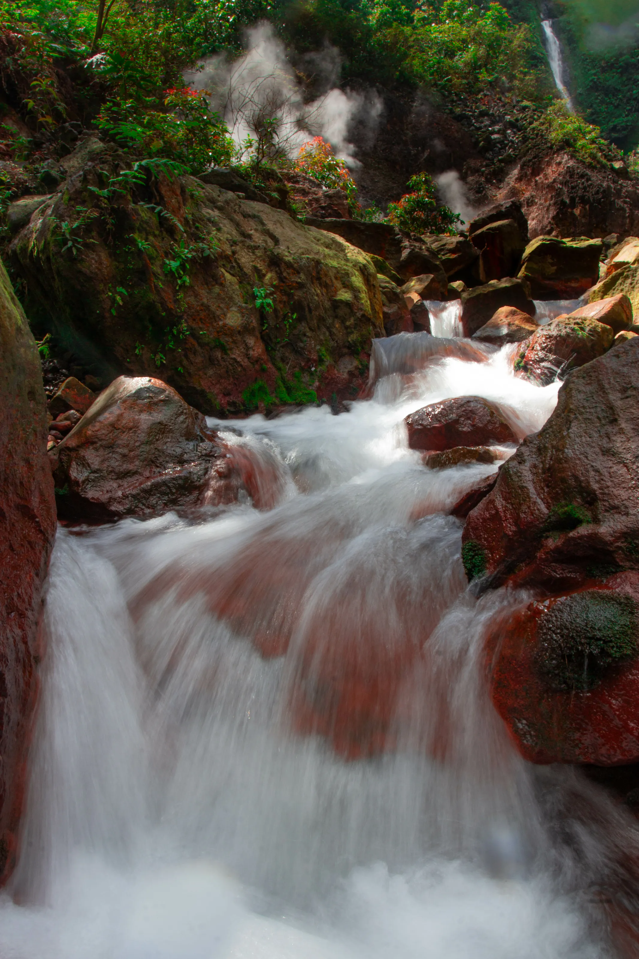 Long Exposure of CIkawah Waterfall, Bogor, Indonesia