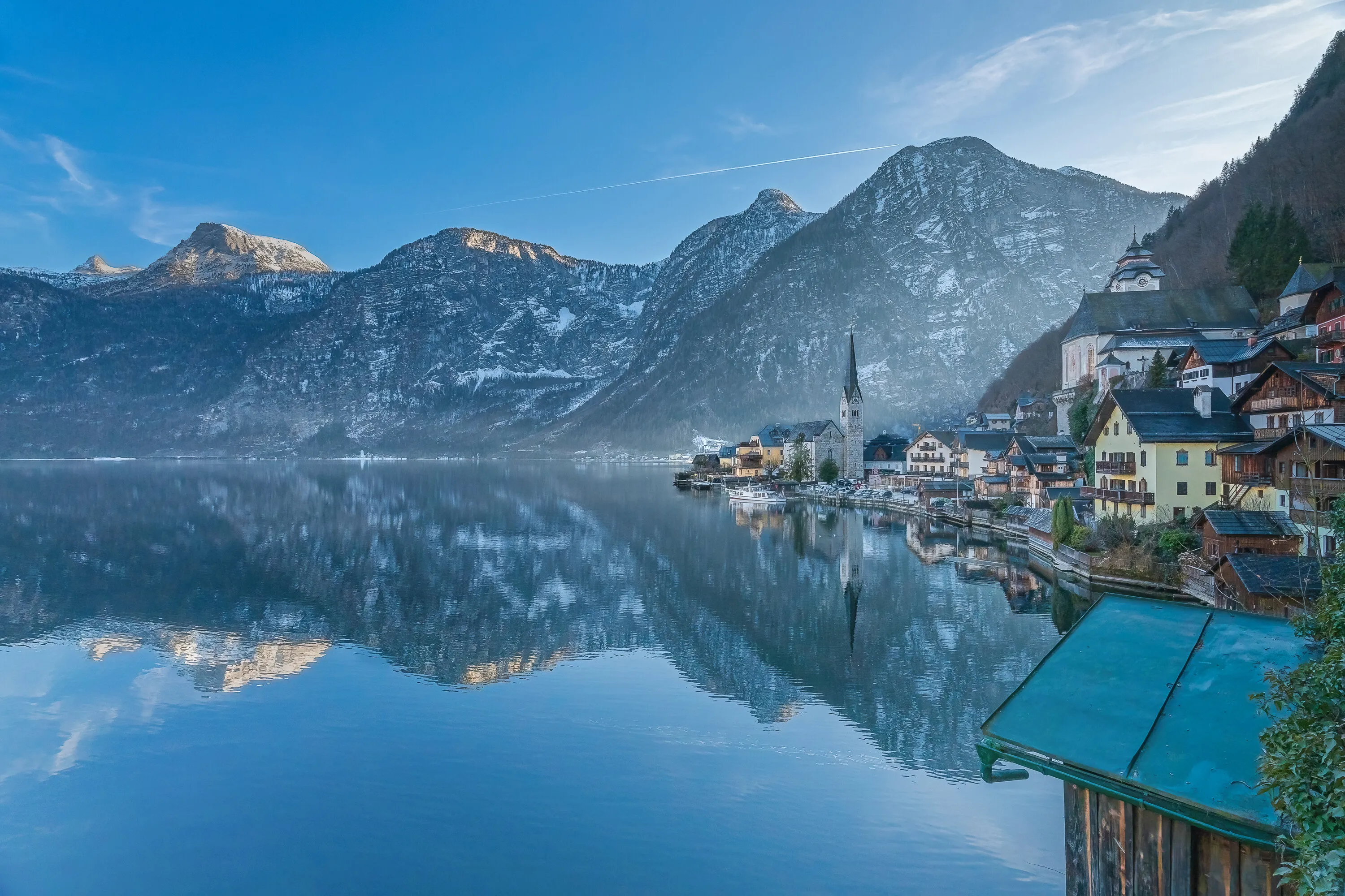 Early morning in Hallstatt