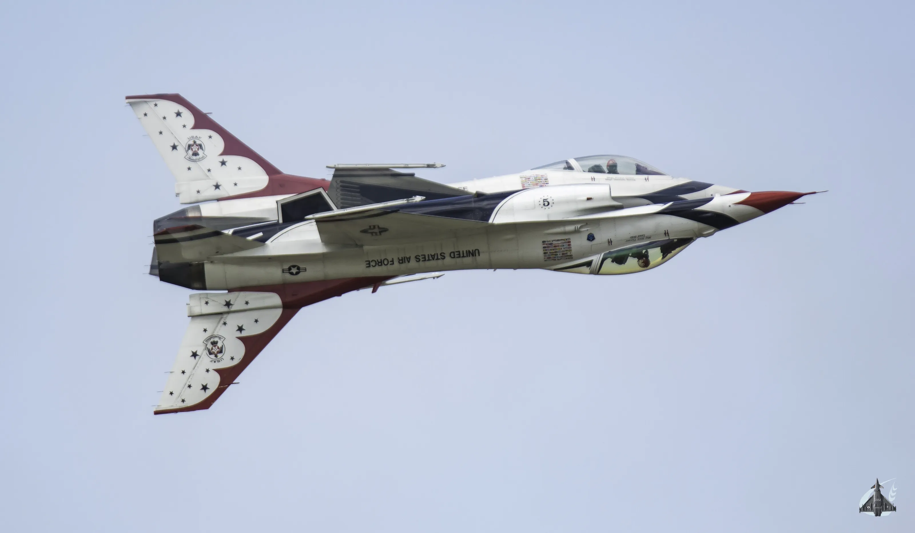 Thunderbirds top and bottom