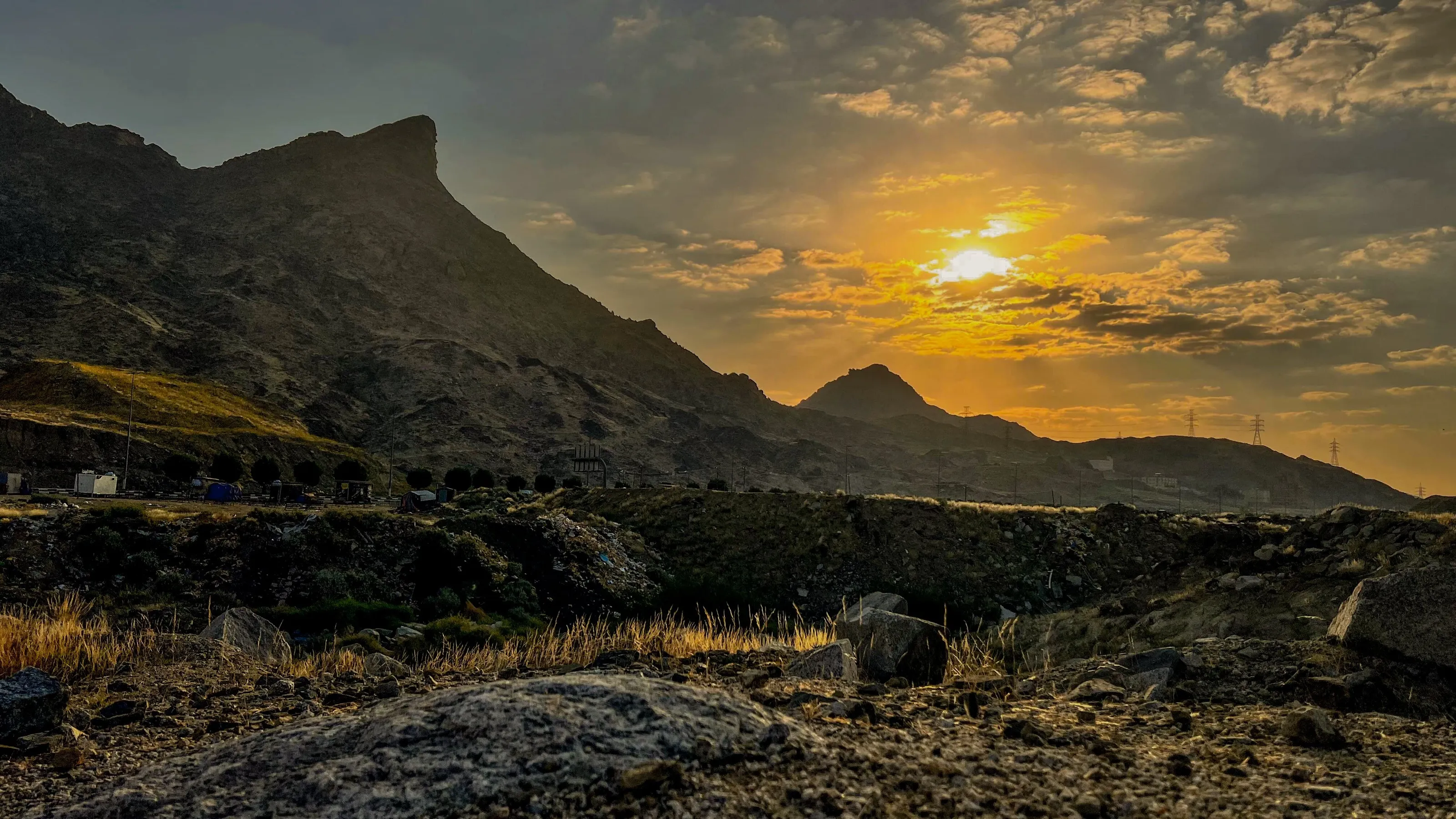 The moment of sunrise