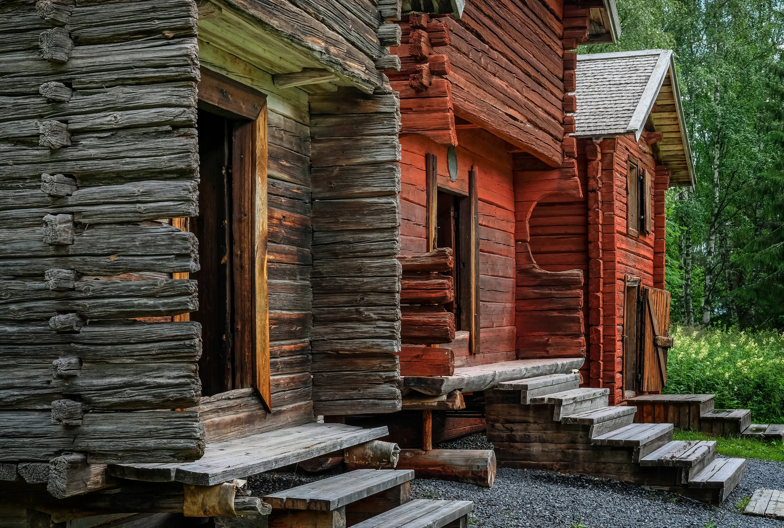 Wooden Building Exteriors