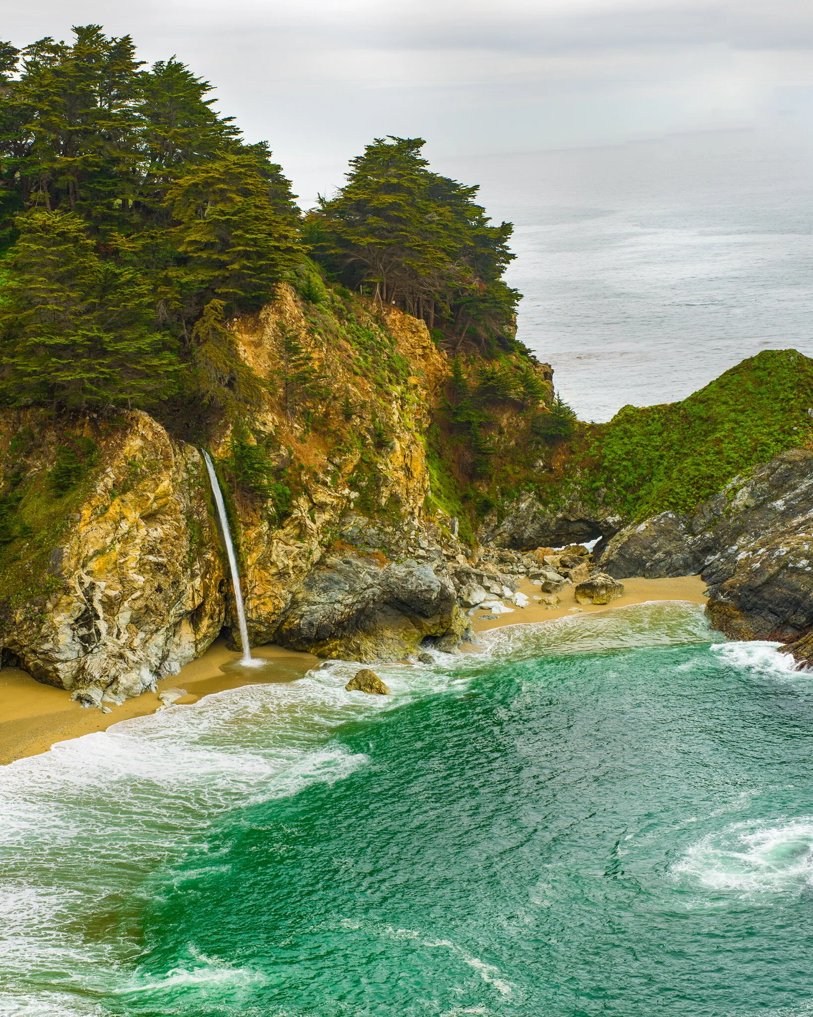 Pacific Waterfall