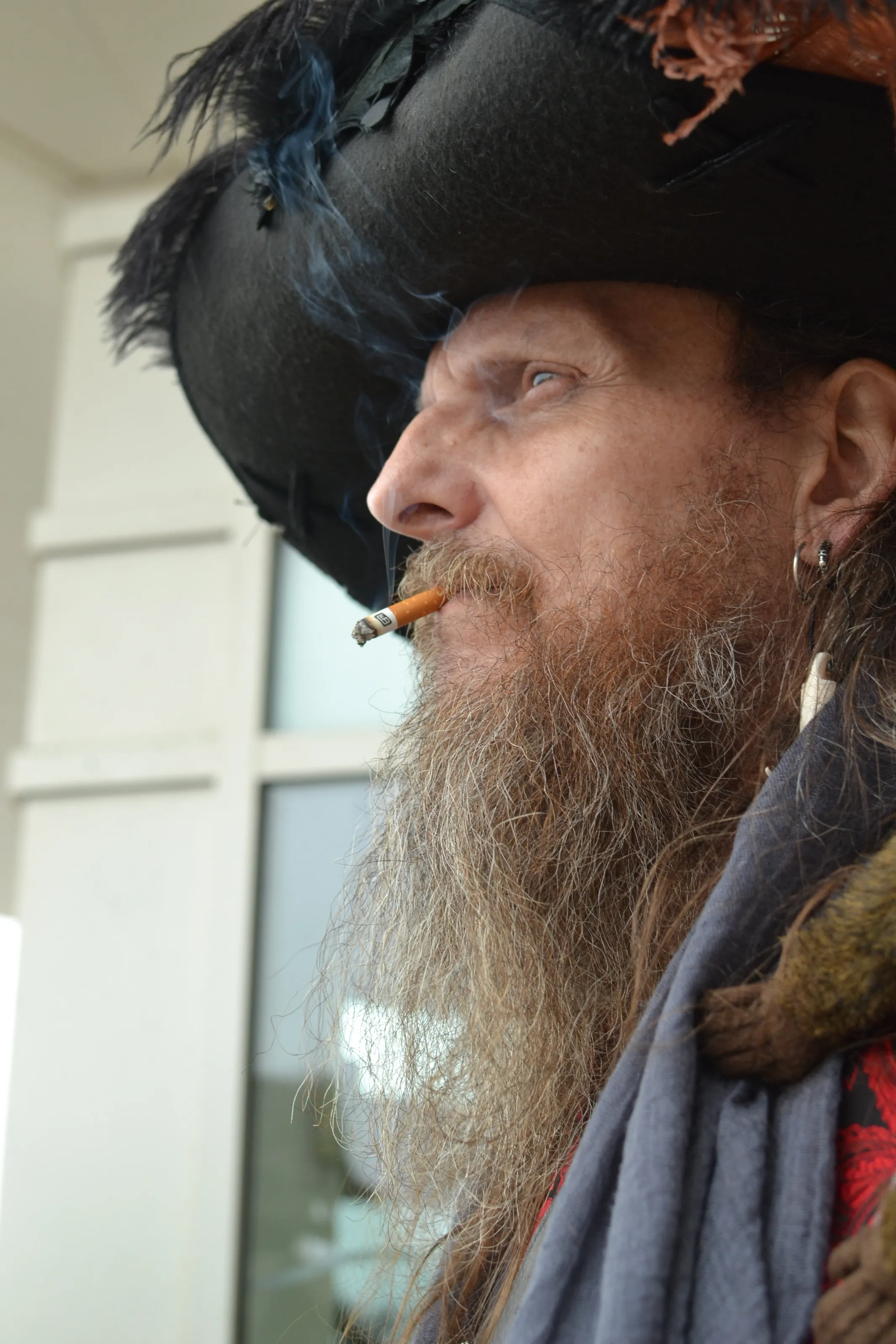 pirate smoking