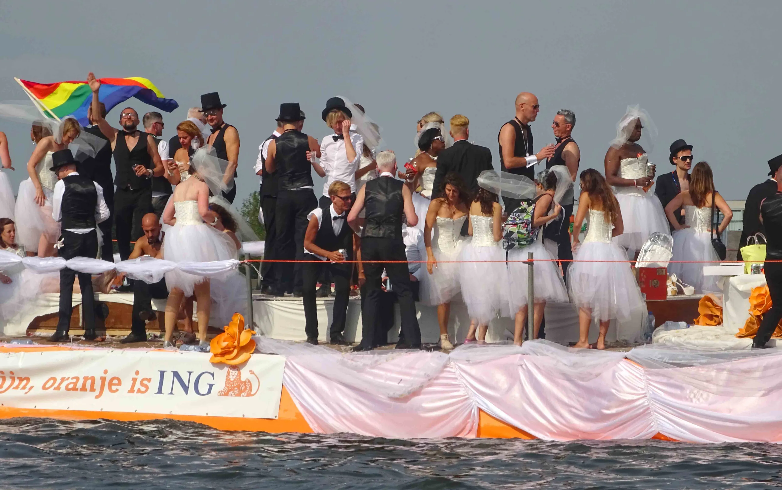 ING Wedding float