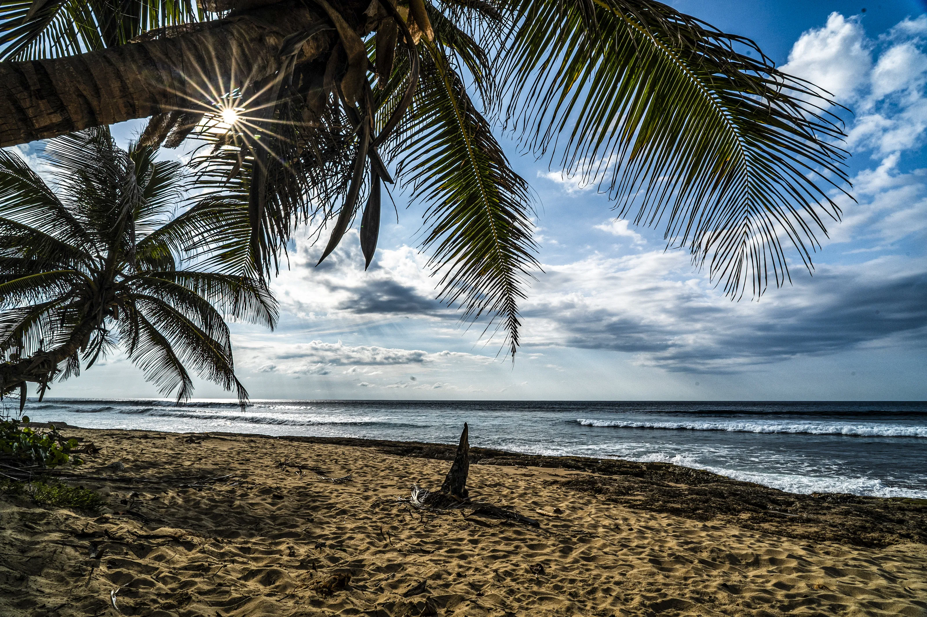 Sunset in the caribbean