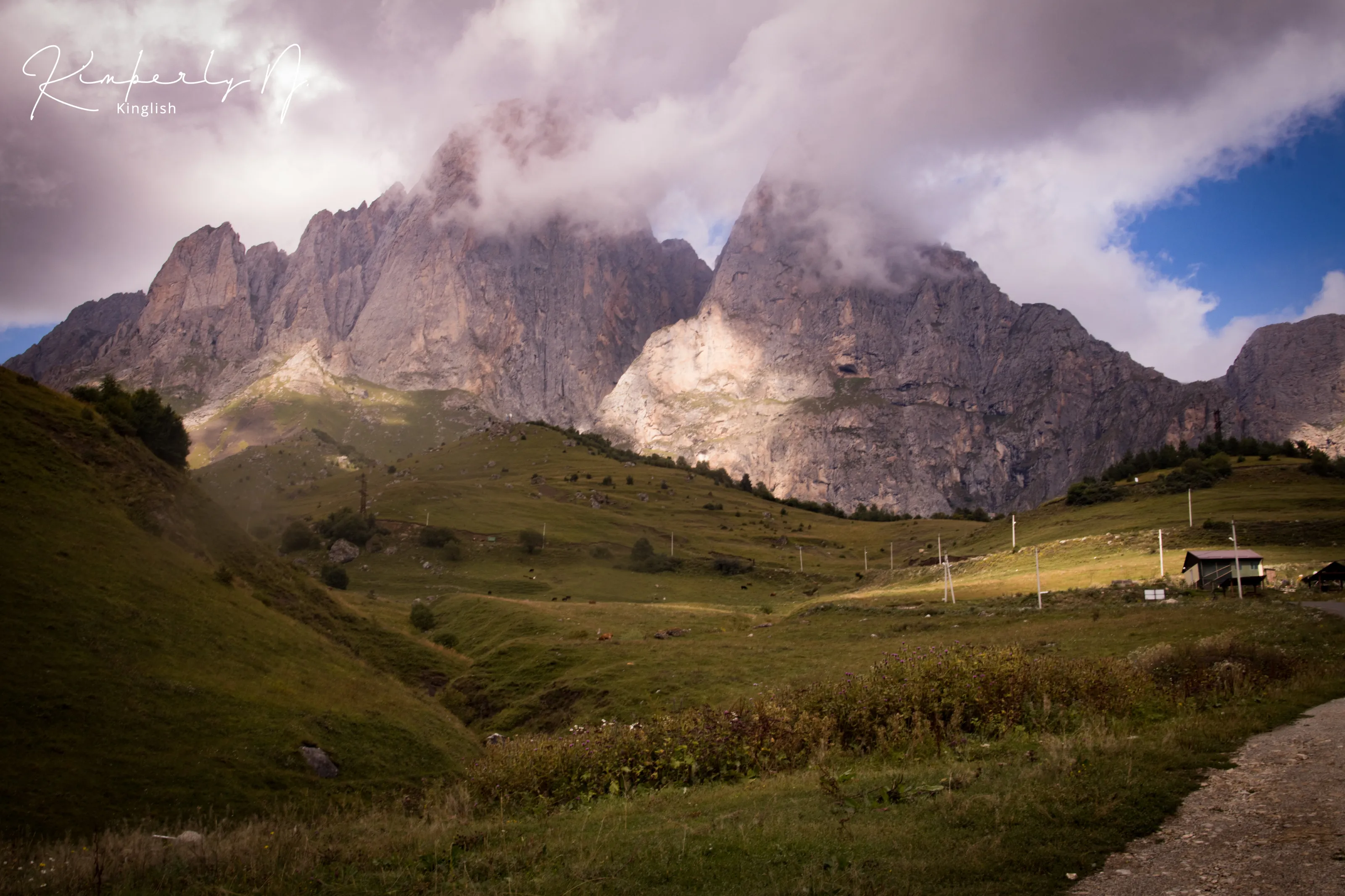 The mountains of Ingushetia