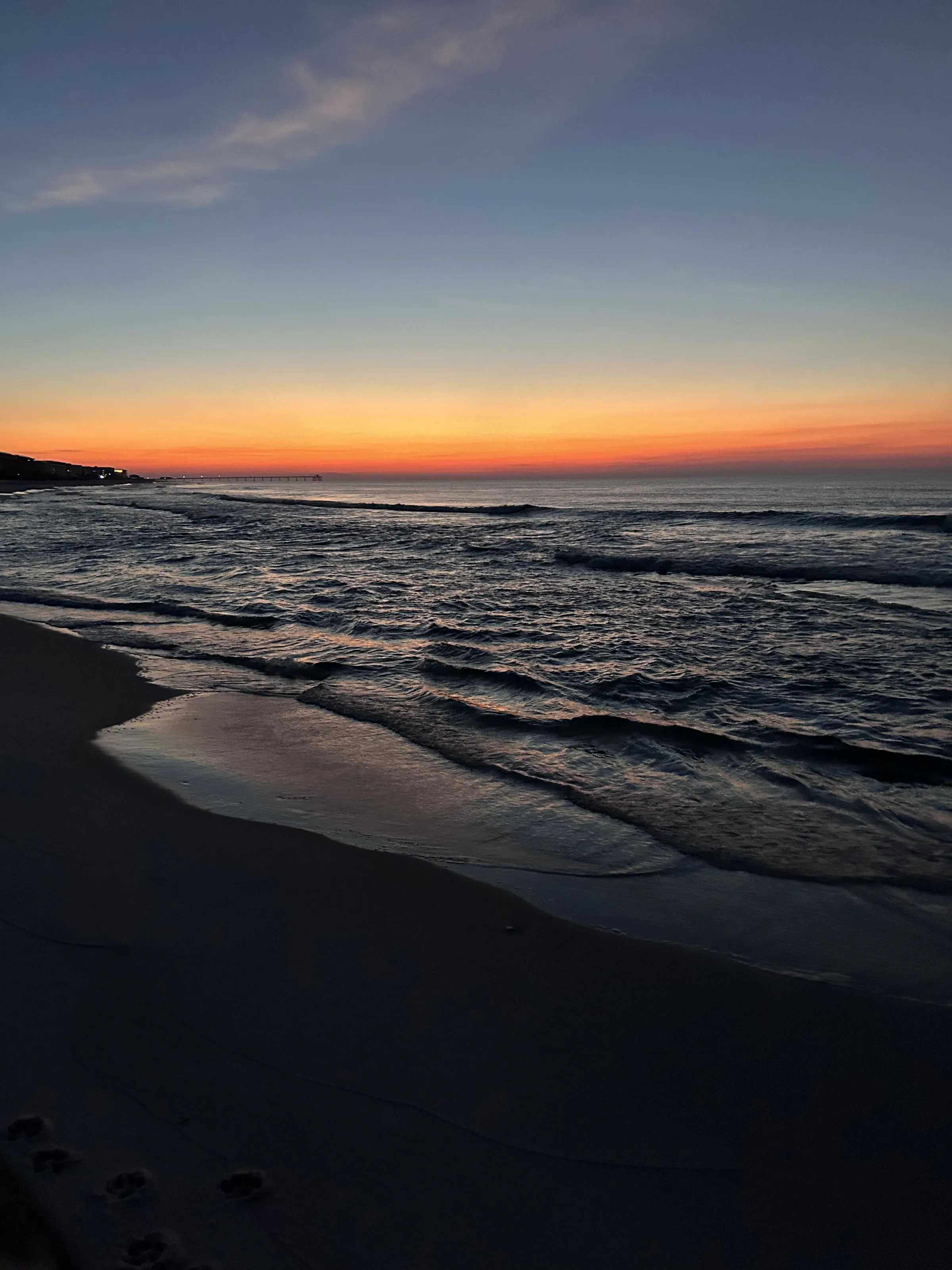 Oceanscape Beach at Sunrise