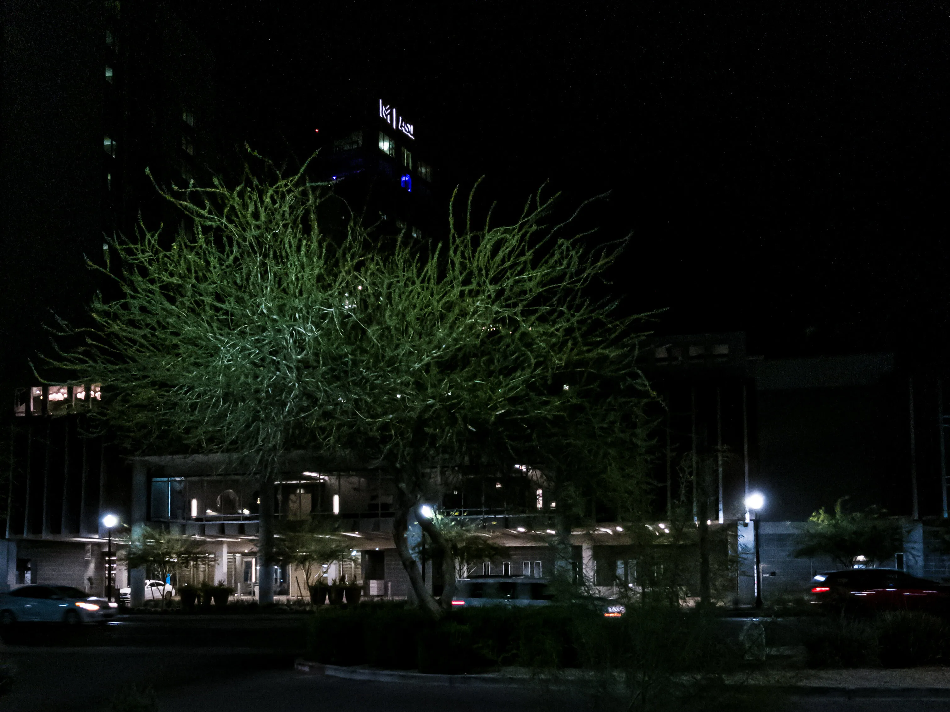 Streets at night