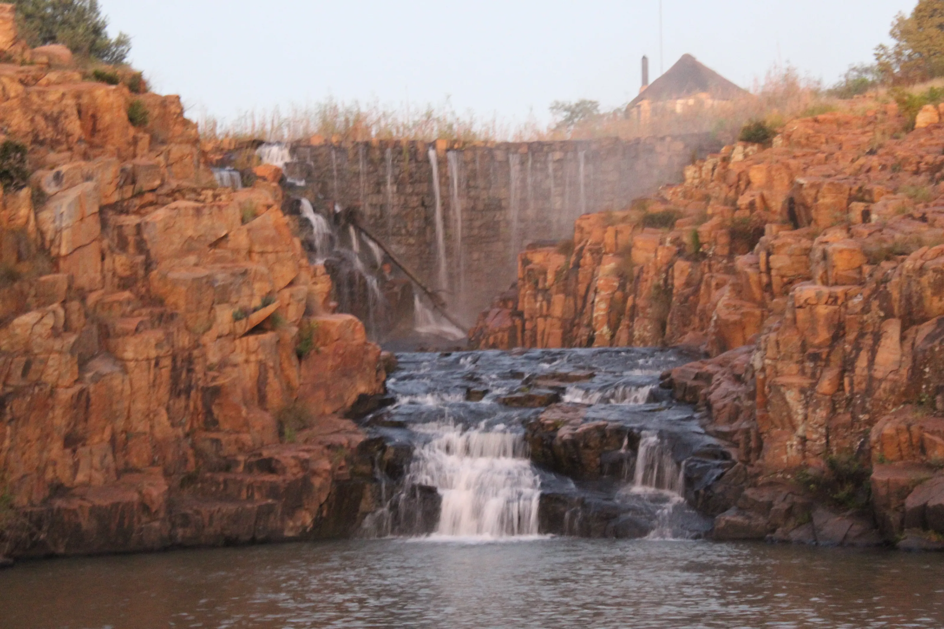 Waterfall in the morning
