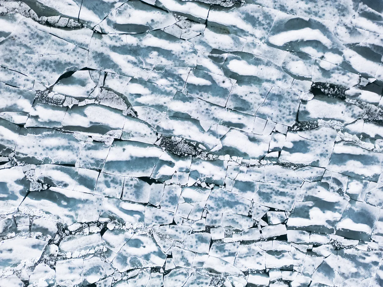 Ice mosaic