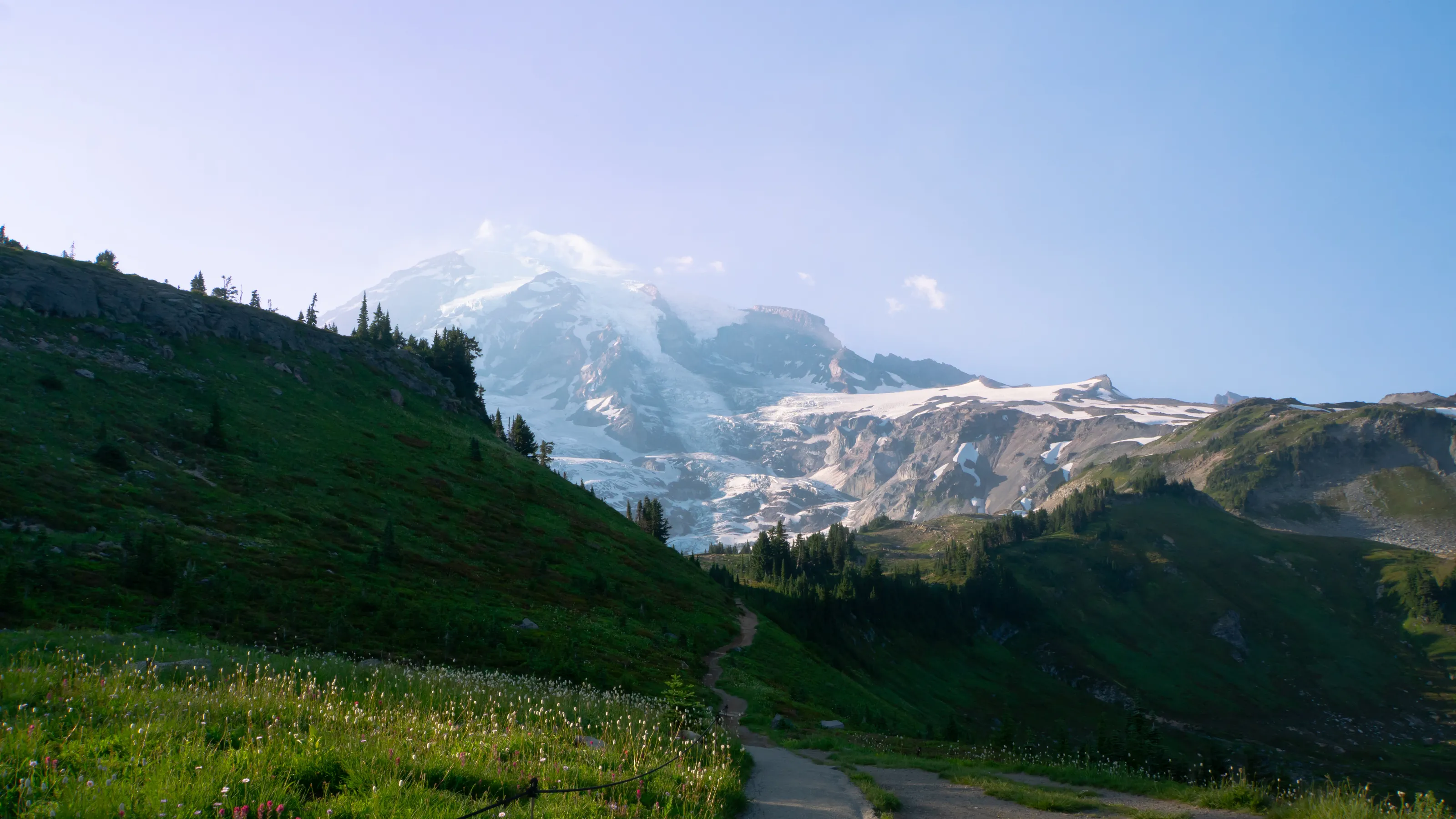 Hike on Mount Rainier