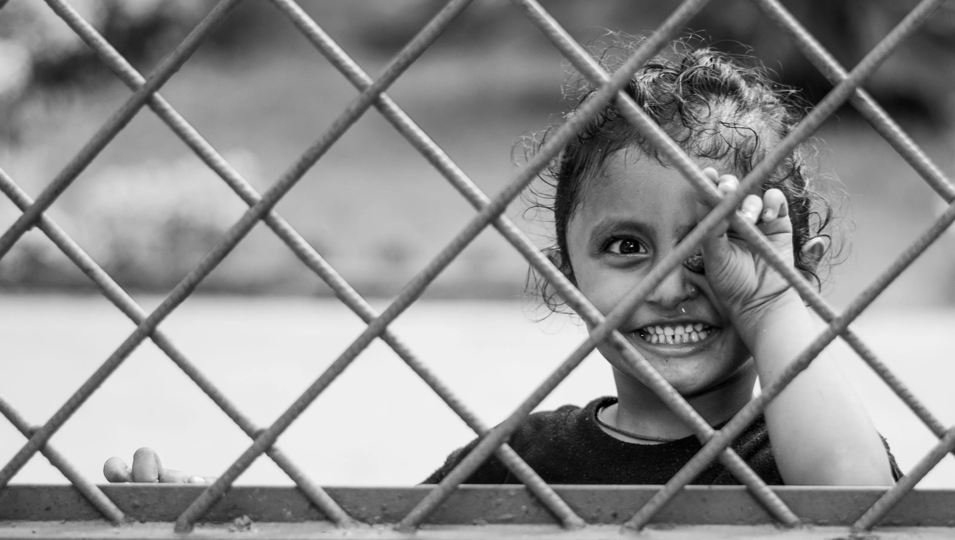 Smile Across the fence