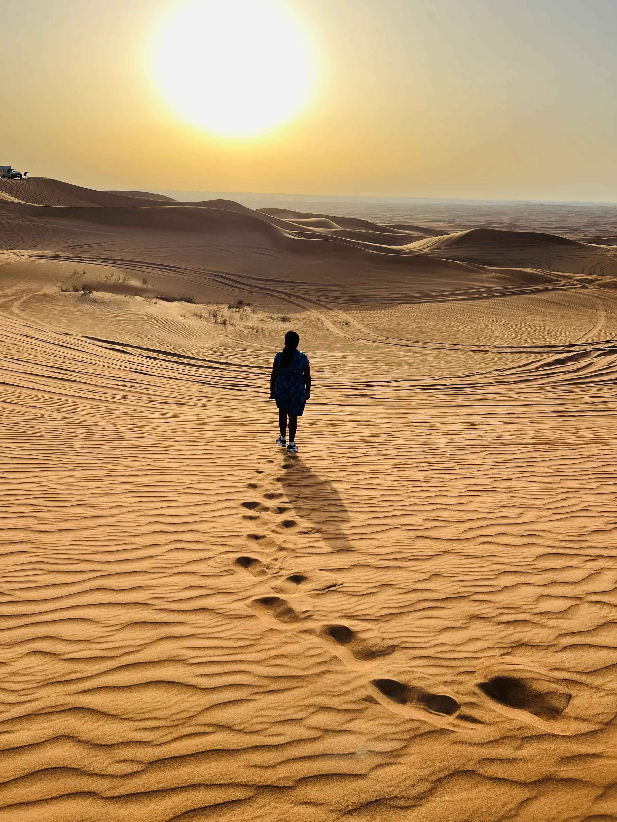 Endless Dunes, Lost in arid landscape and solitude