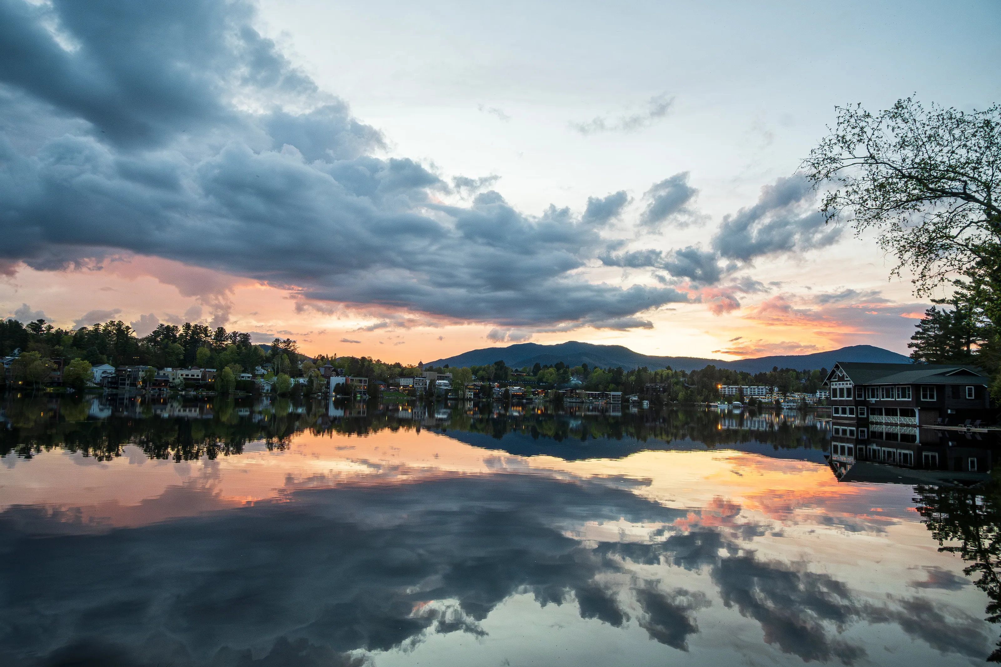 Sunset Over Mirror Lake