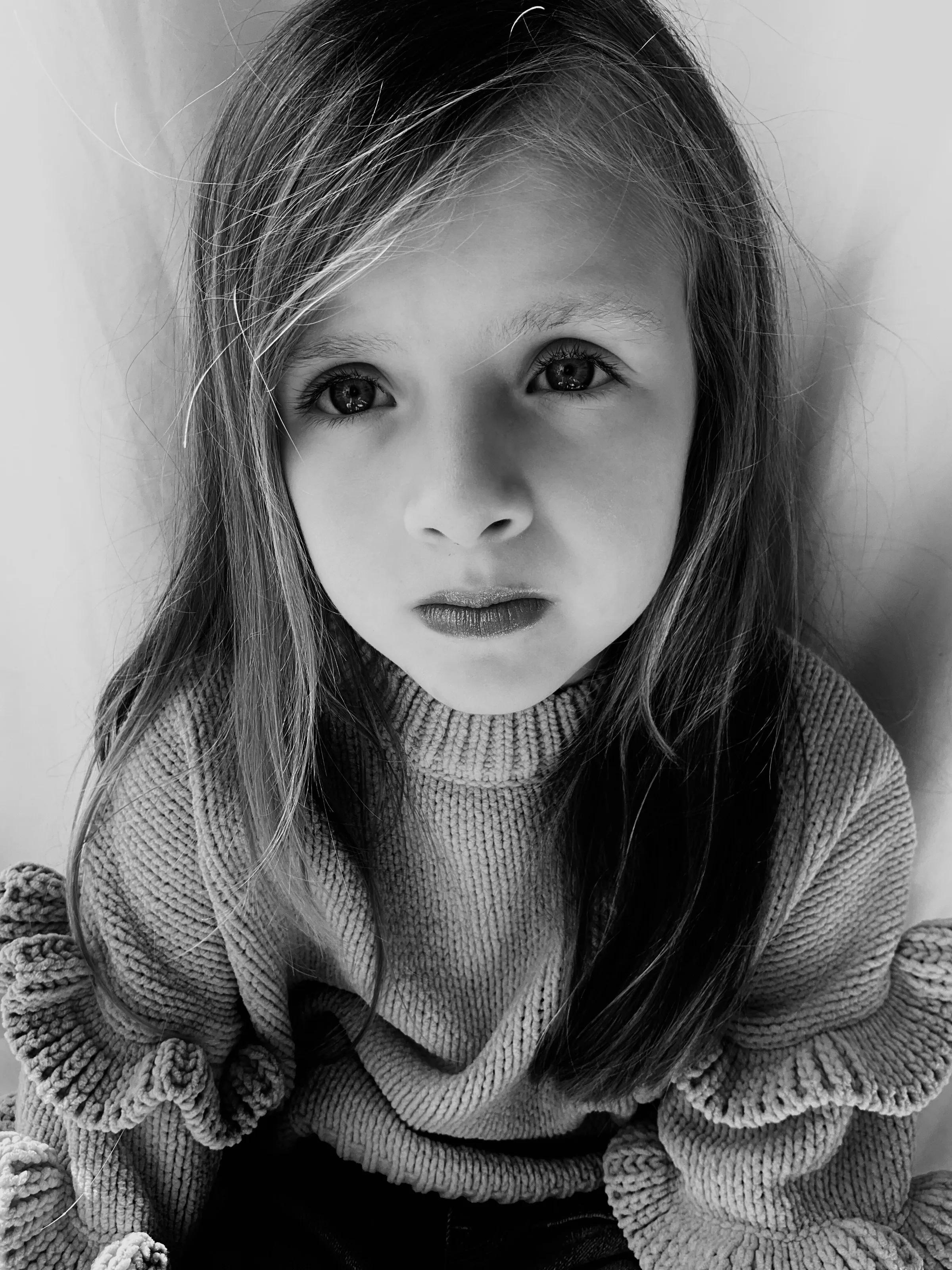 Innocence in monochrome