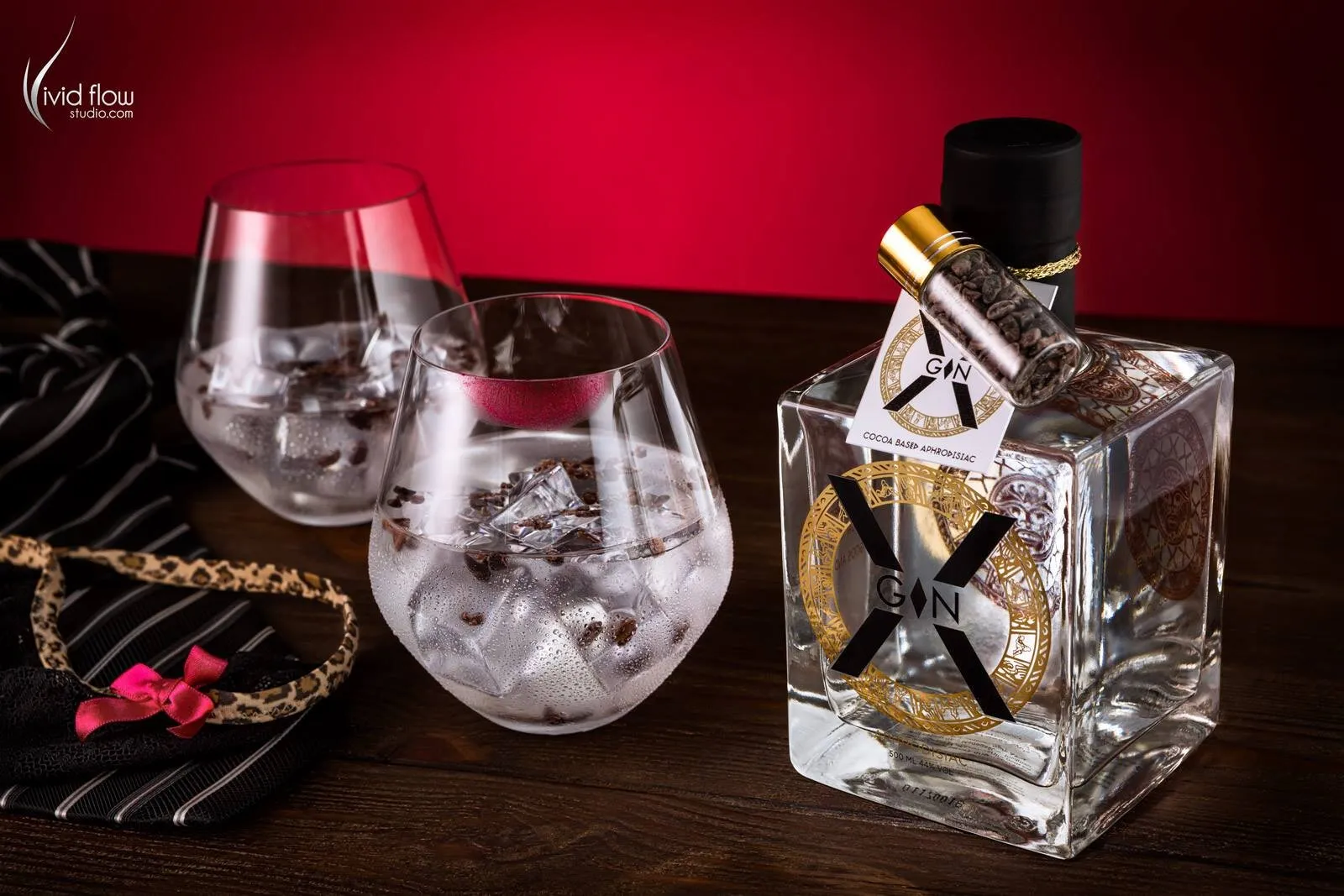 Gin with aphrodisiac