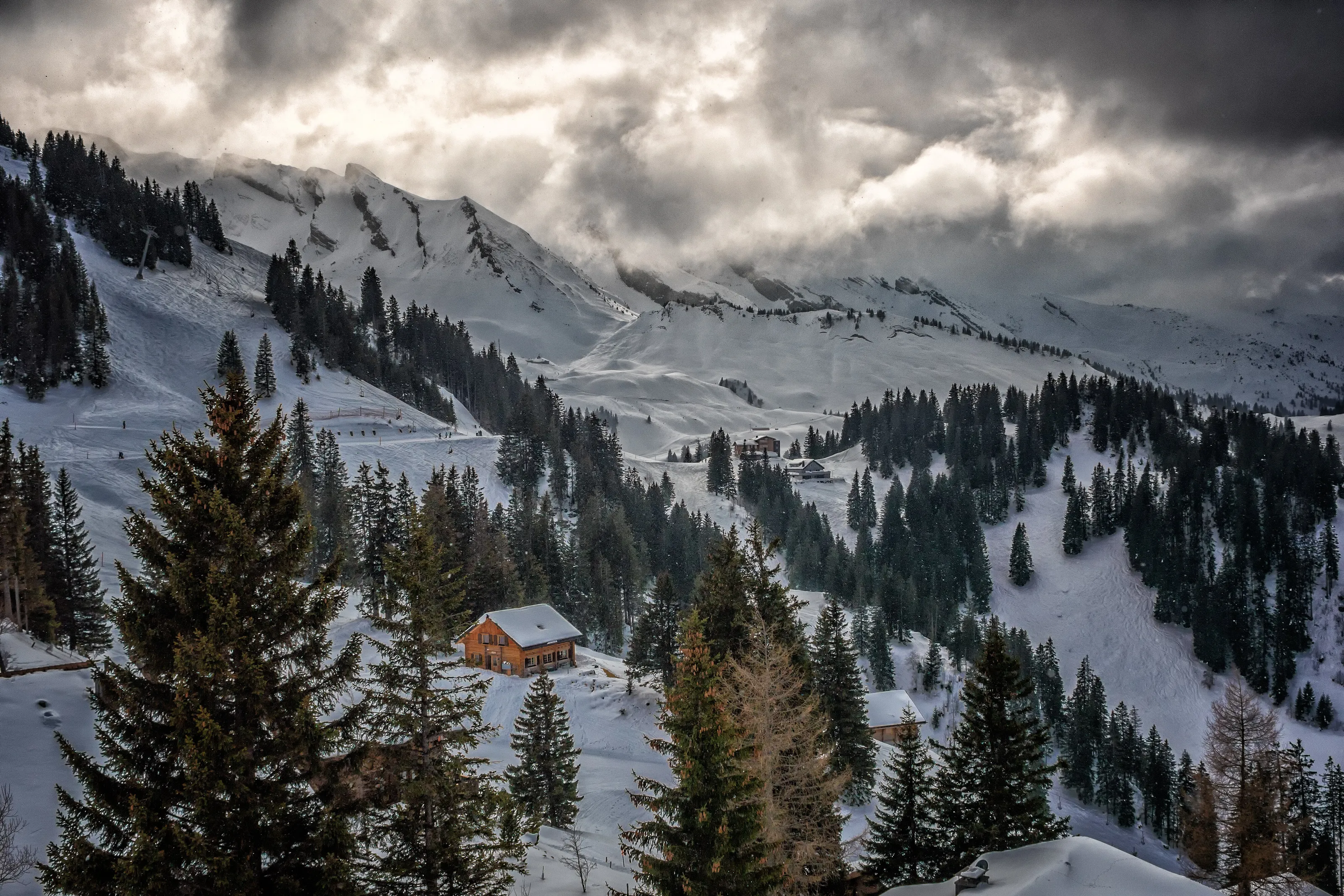 House in the Swiss Alps