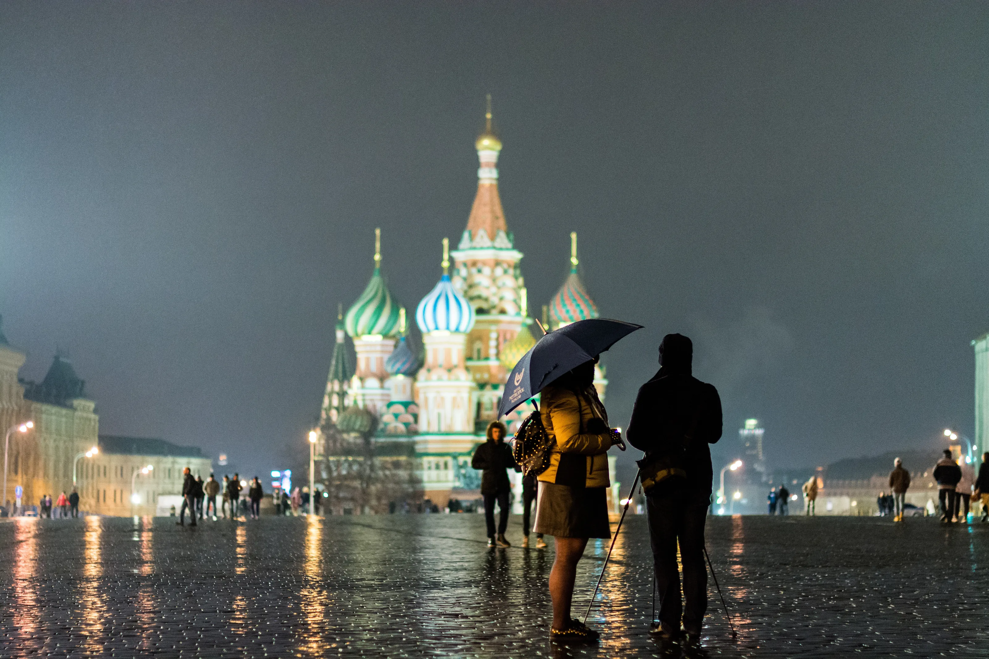 Red Square At Night
