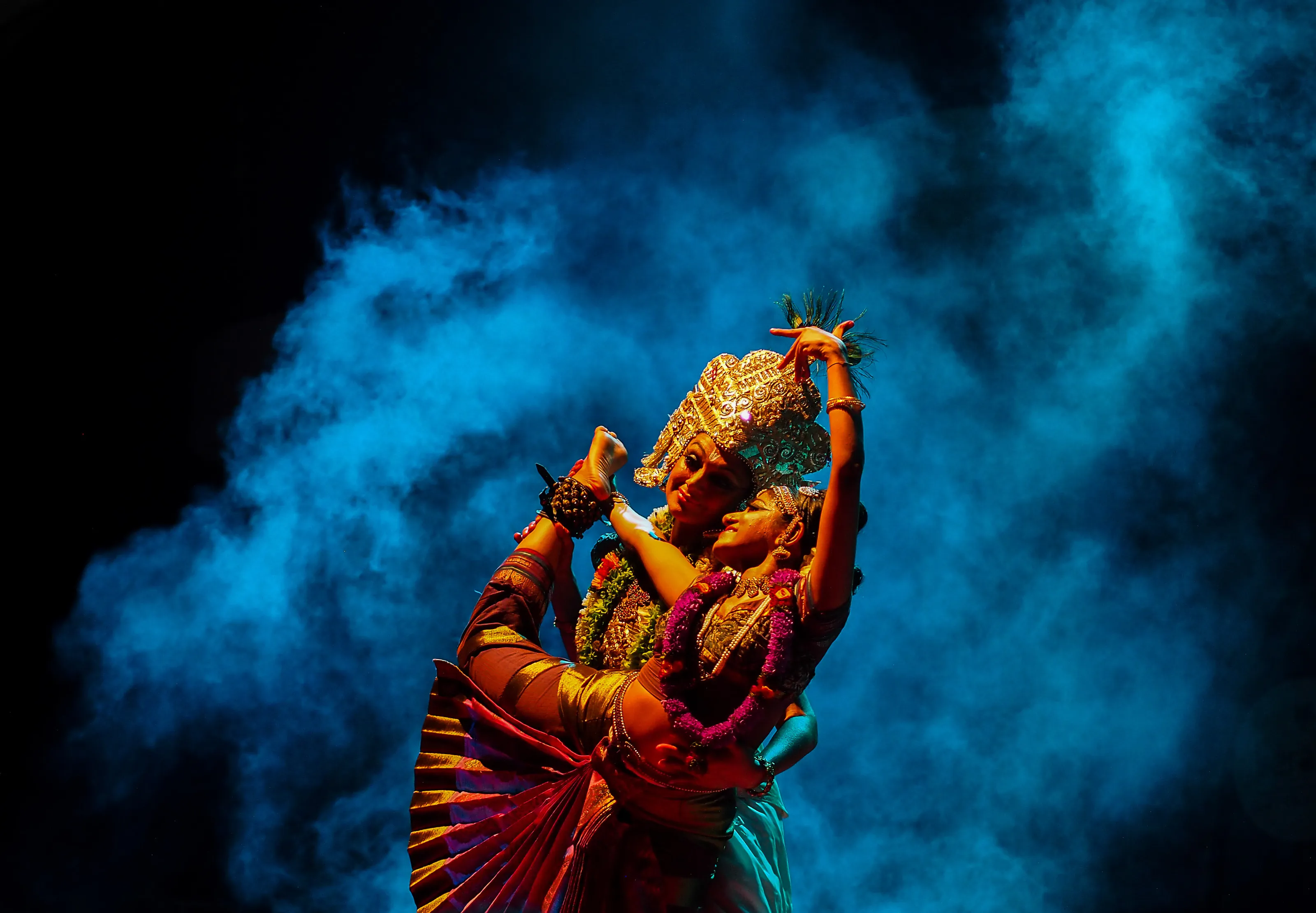 The Act of Krishna and Radha