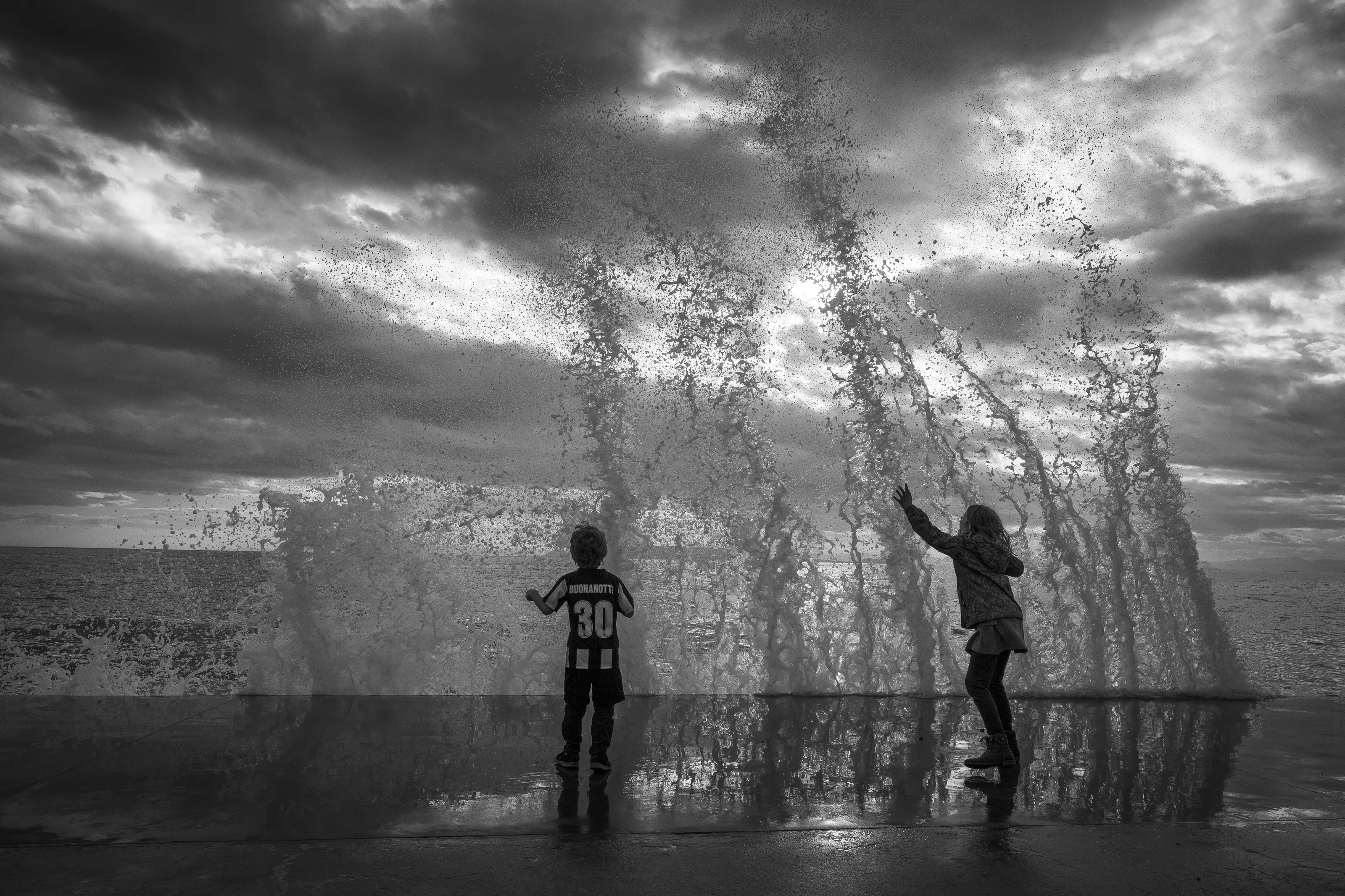 Dancing with the waves