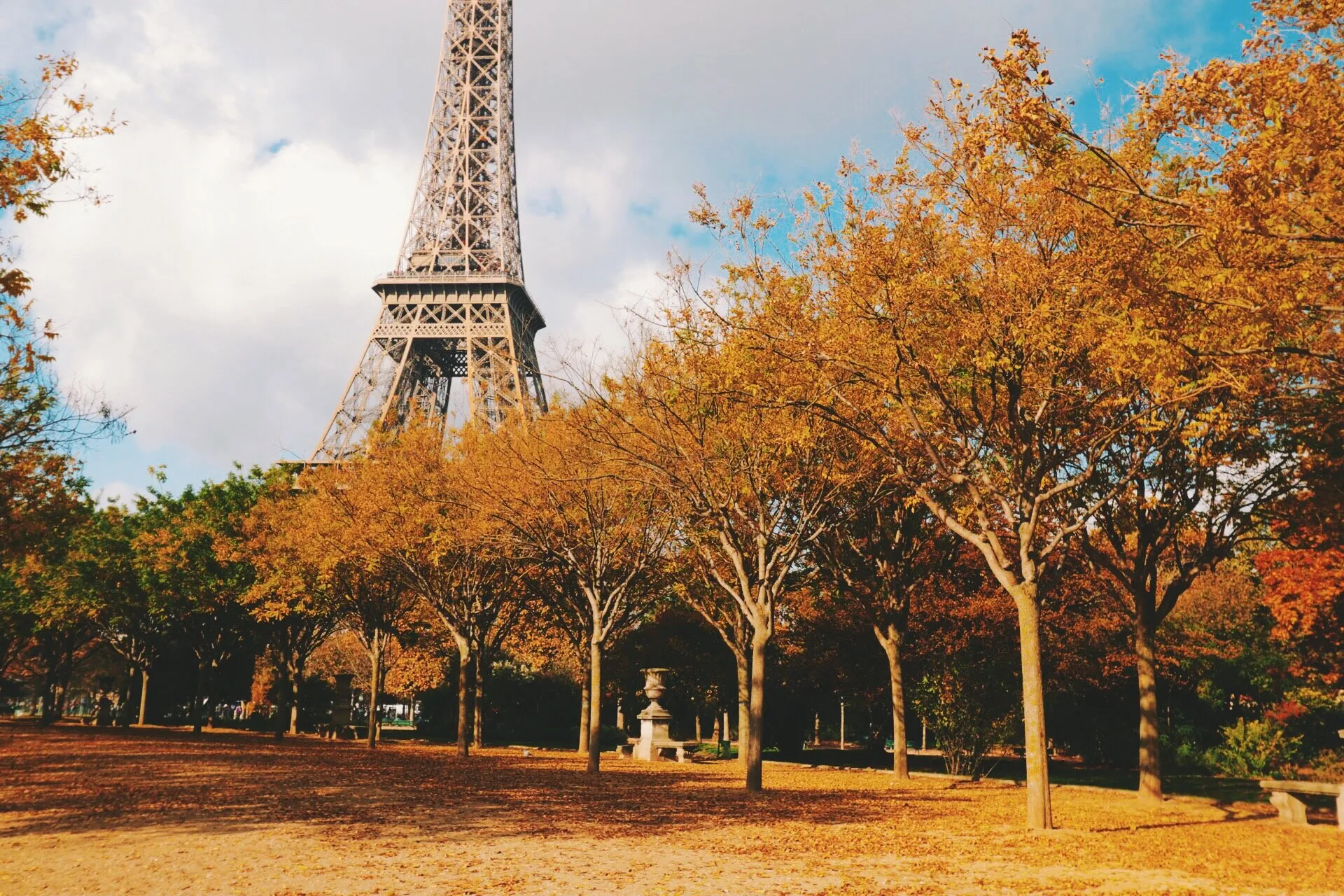 Paris in fall