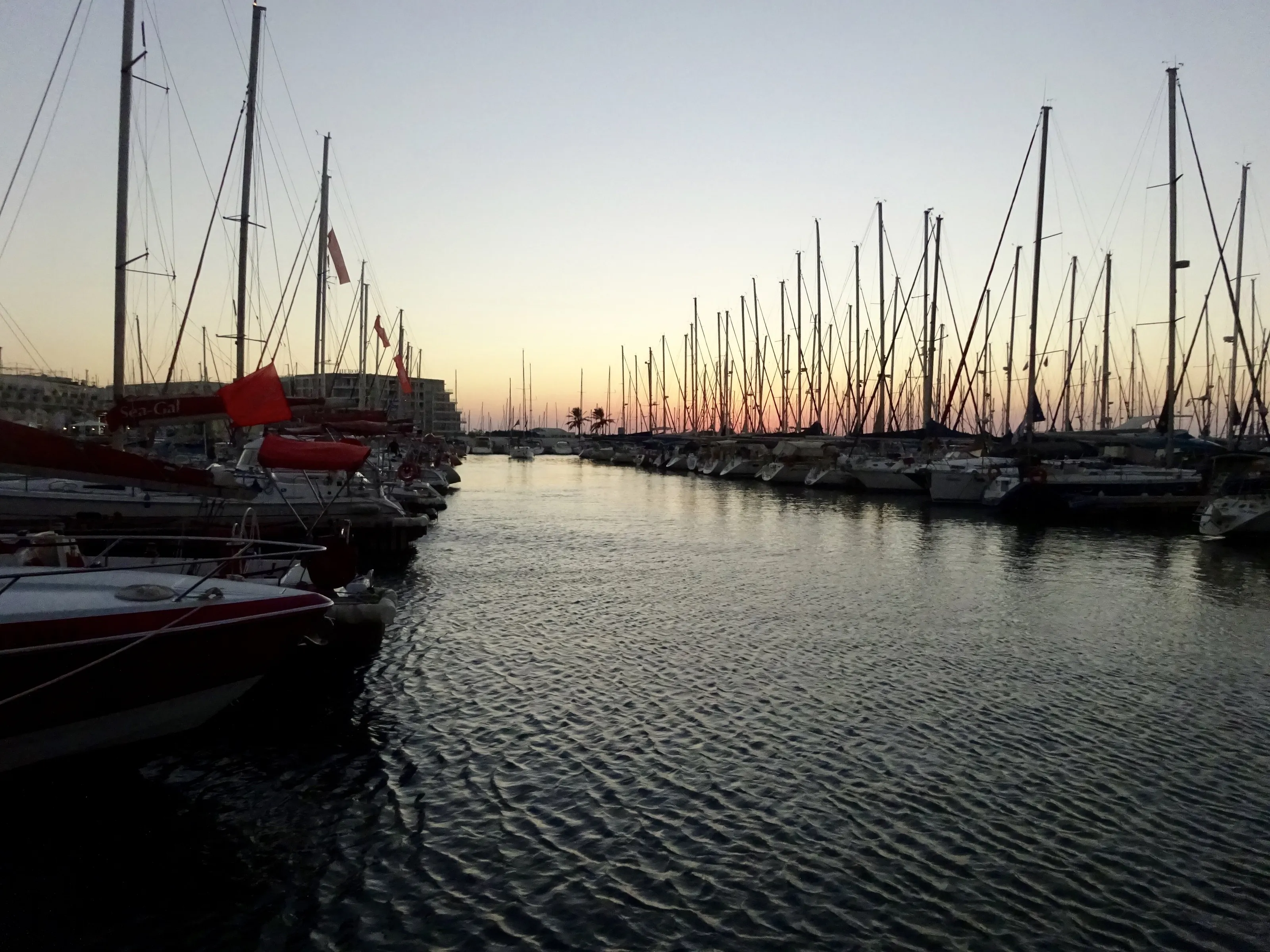 Boats at the herzliya marina